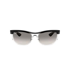 Ray-Ban Balorama Transparent Shaded Grey Sunglasses – Black on Transparent