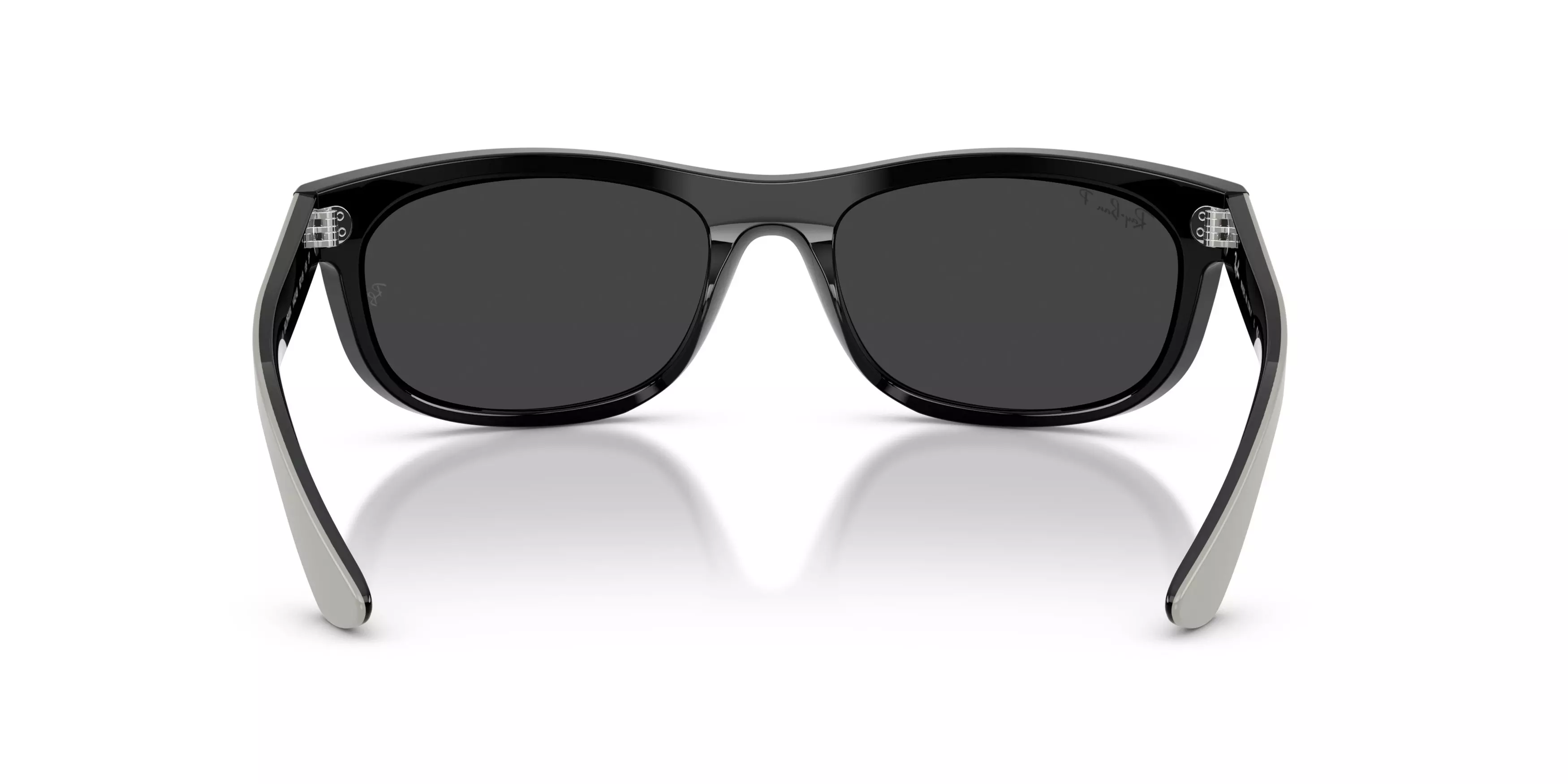 Ray-Ban Balorama Black Polarized Sunglasses &ndash; Grey On Black - GREY/BLACK