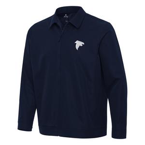 Antigua Men's Atlanta Falcons Pivot Jacket-Navy