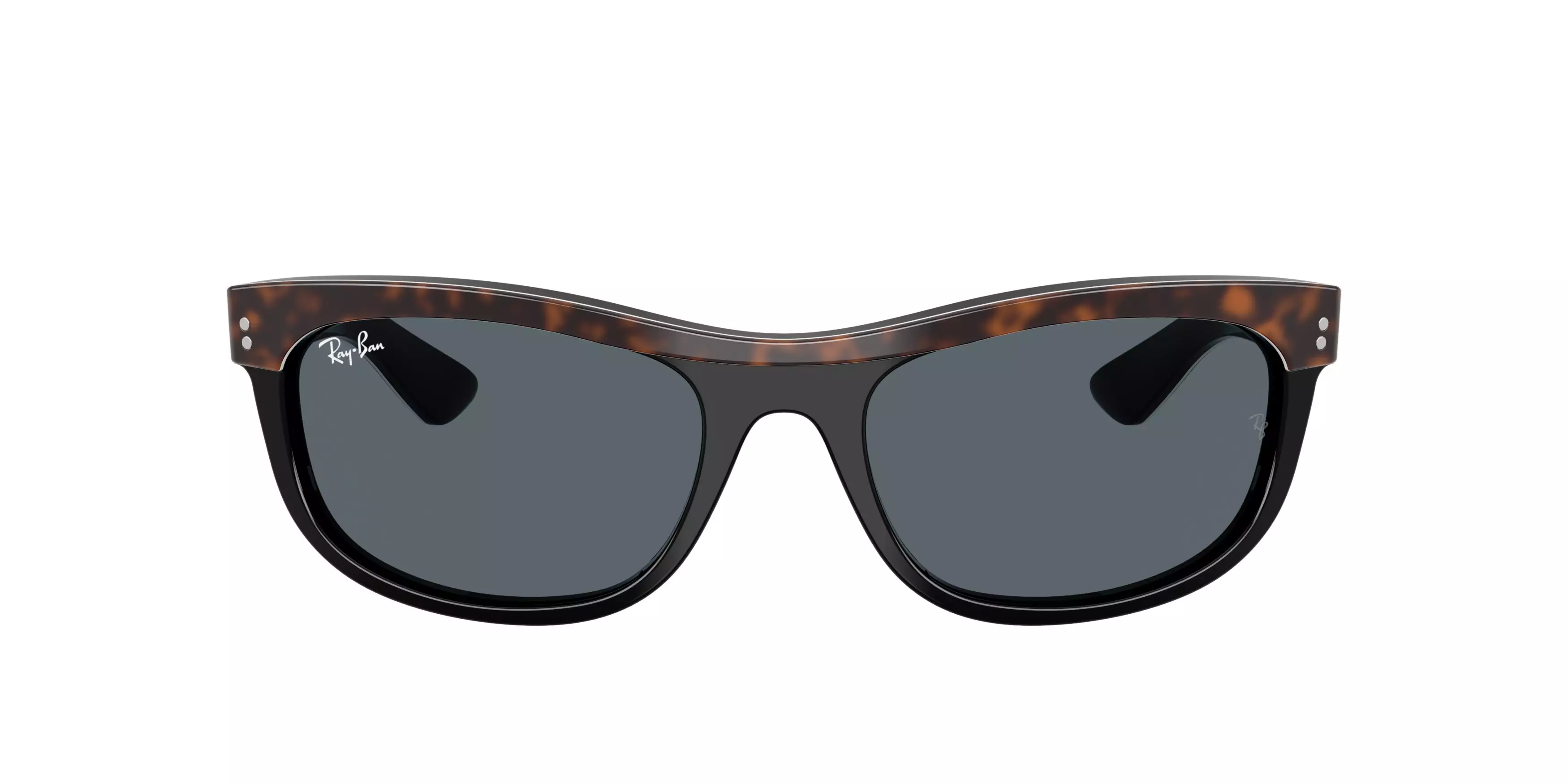 Ray-Ban Balorama Blue Sunglasses &ndash; Havana On Black - BLACK/BLUE