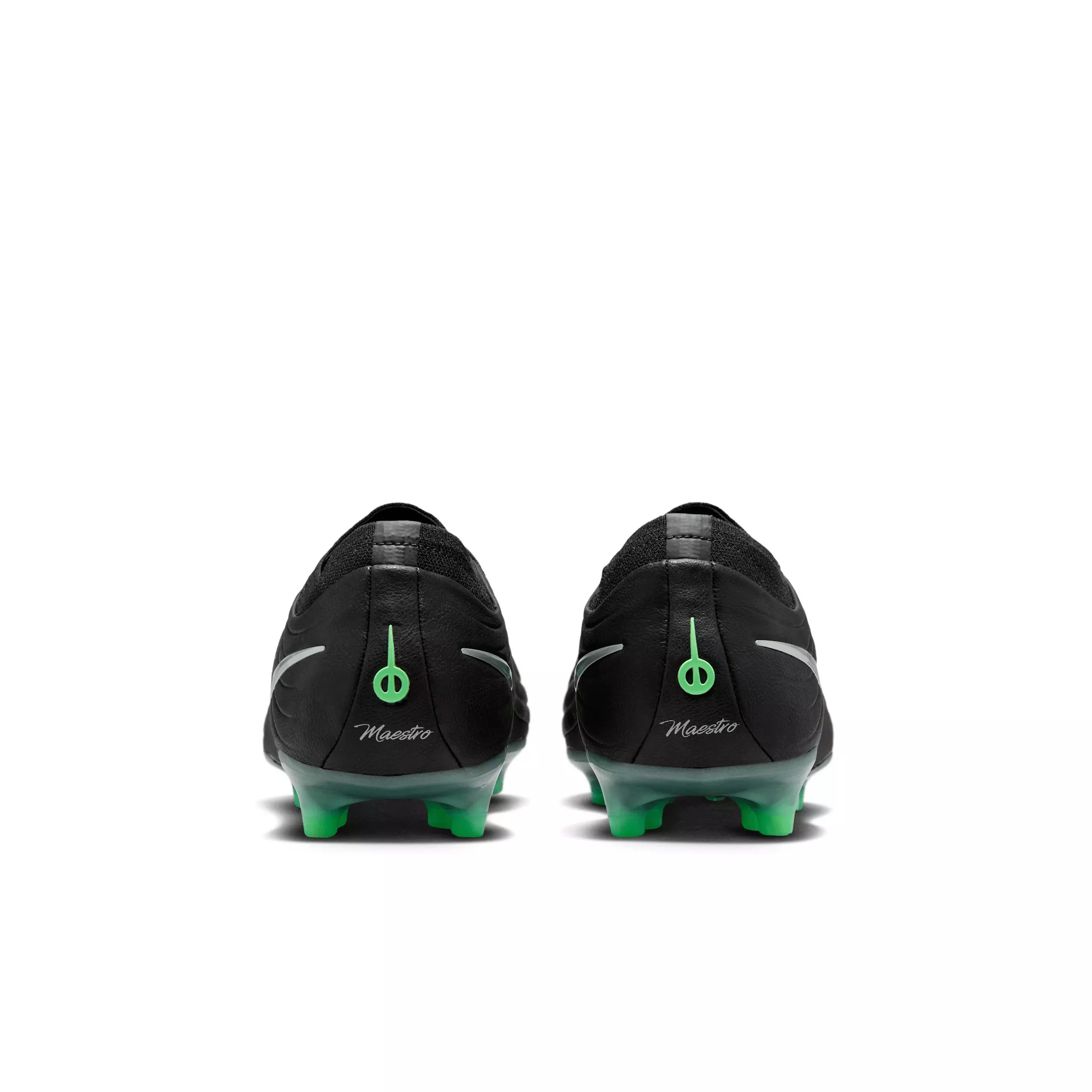 Nike Tiempo Maestro Elite AG "Black/Black/Illusion Green" Men's Soccer Cleat - BLACK/BLACK/GREEN