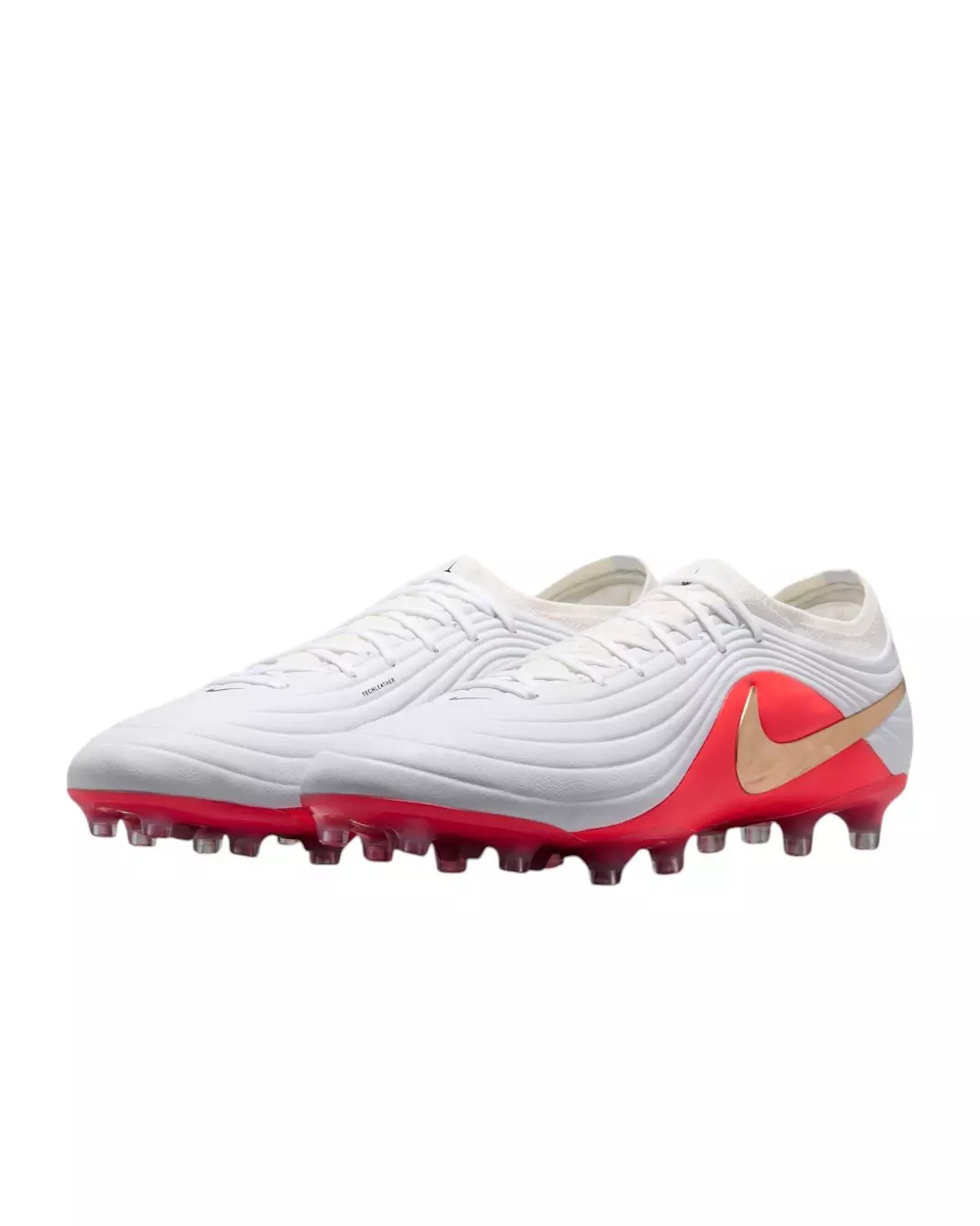 Nike Tiempo Maestro Elite AG "White/Bright Crimson/Blur" Men's Soccer Cleat - WHITE/CRIMSON/BLUR
