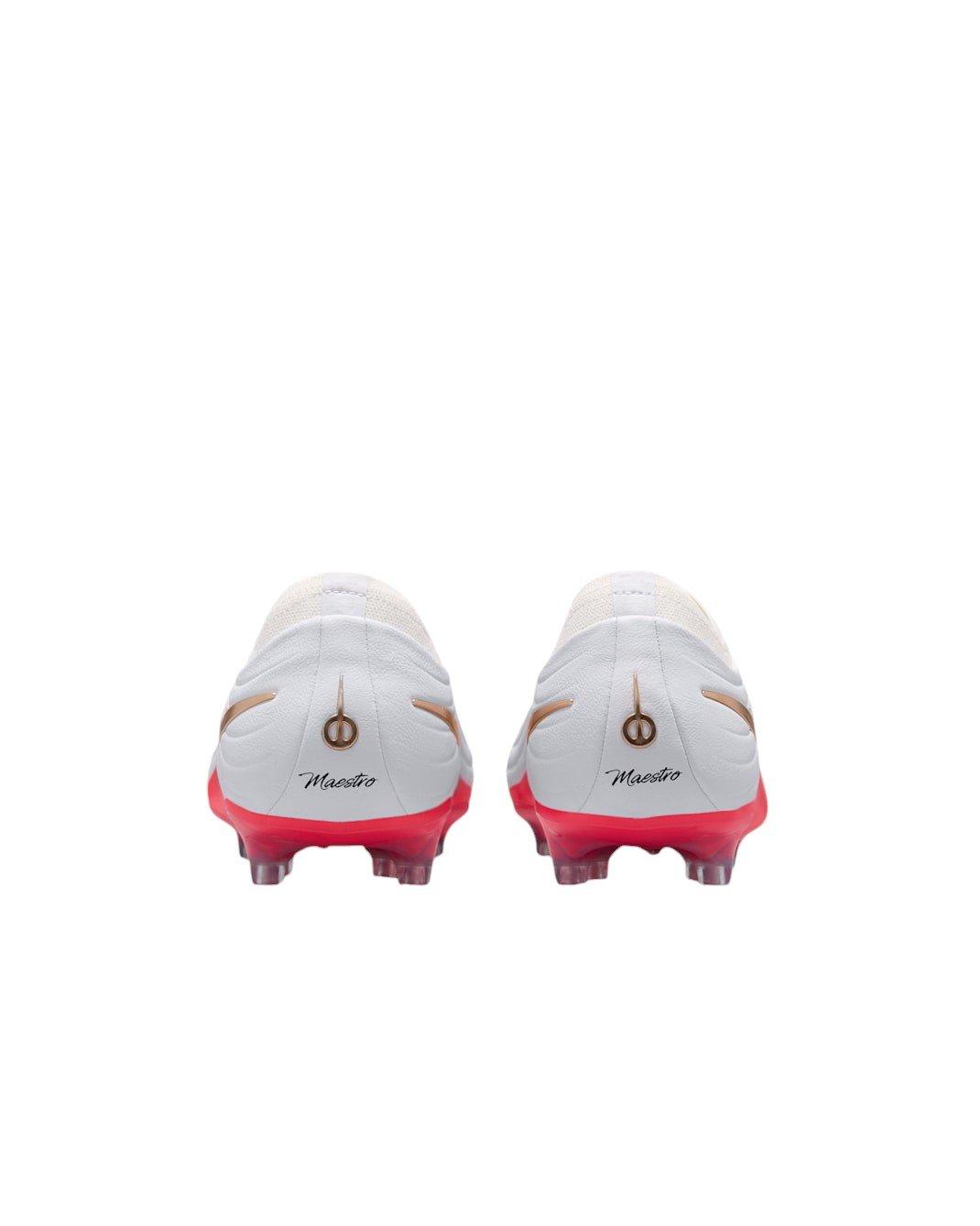 Nike Tiempo Maestro Elite AG "White/Bright Crimson/Blur" Men's Soccer Cleat - WHITE/CRIMSON/BLUR