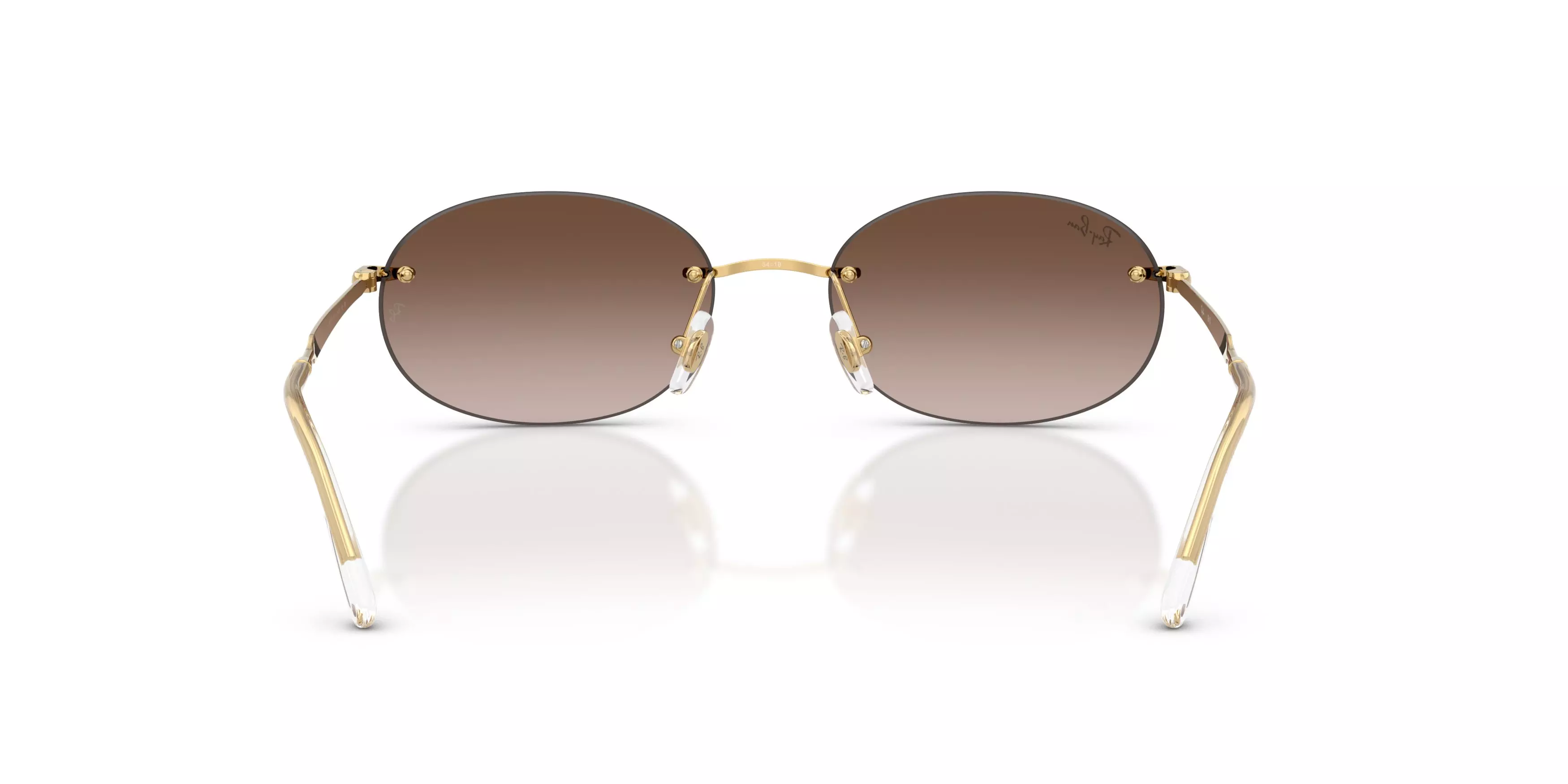 Ray-Ban RB3767 Brown Gradient Sunglasses – Arista Gold - GOLD/BROWN