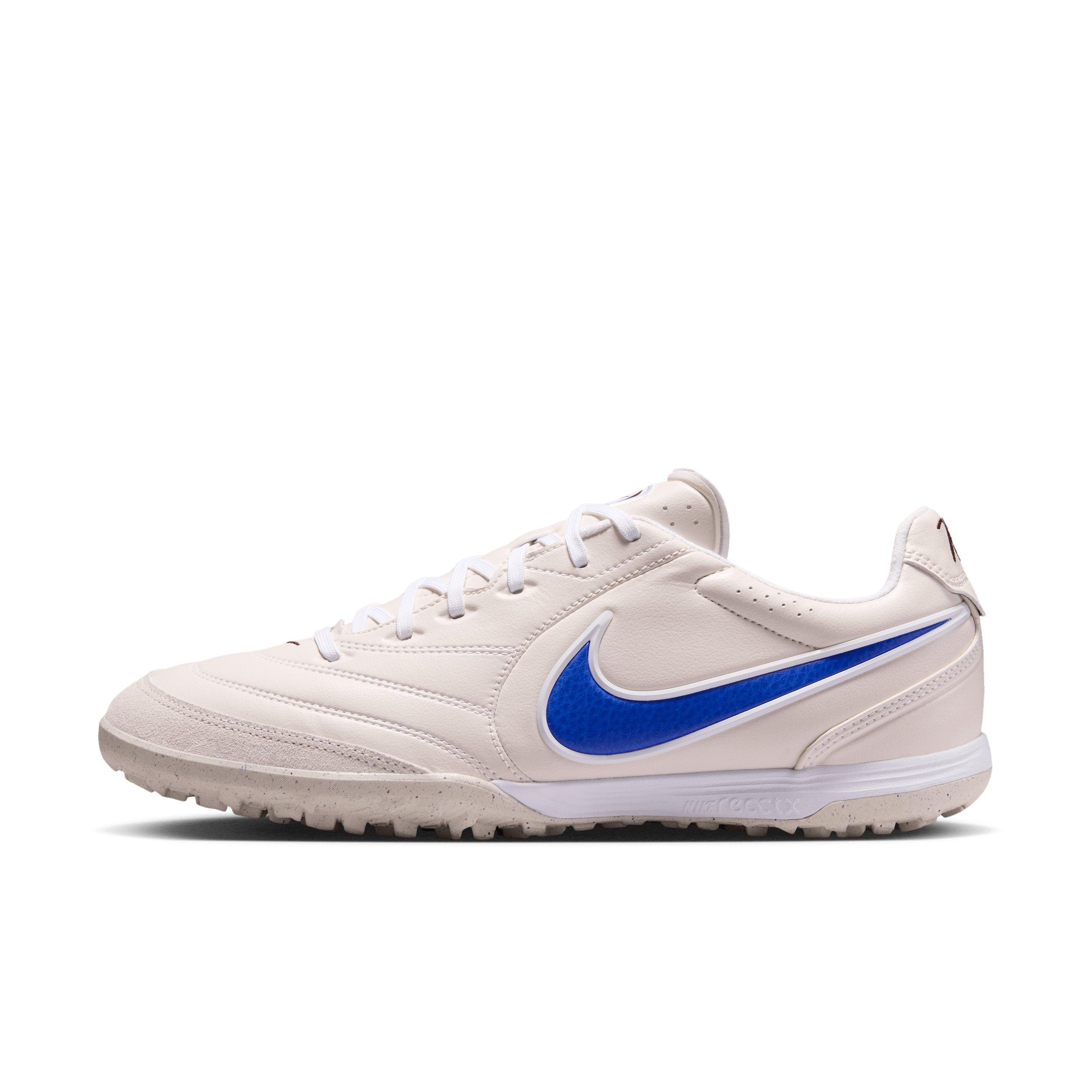 Nike Tiempo Ligera Pro Turf "Chalk/White/Racer Blue" Men's Soccer Shoe - CHALK/WHITE/BLUE Thumbnail View 2