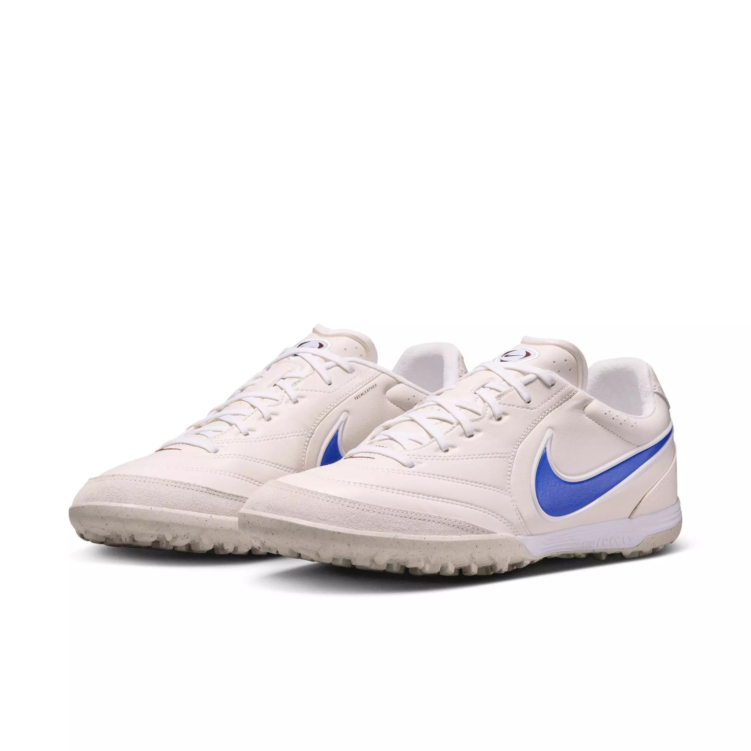 Nike Tiempo Ligera Pro Turf "Chalk/White/Racer Blue" Men's Soccer Shoe - CHALK/WHITE/BLUE