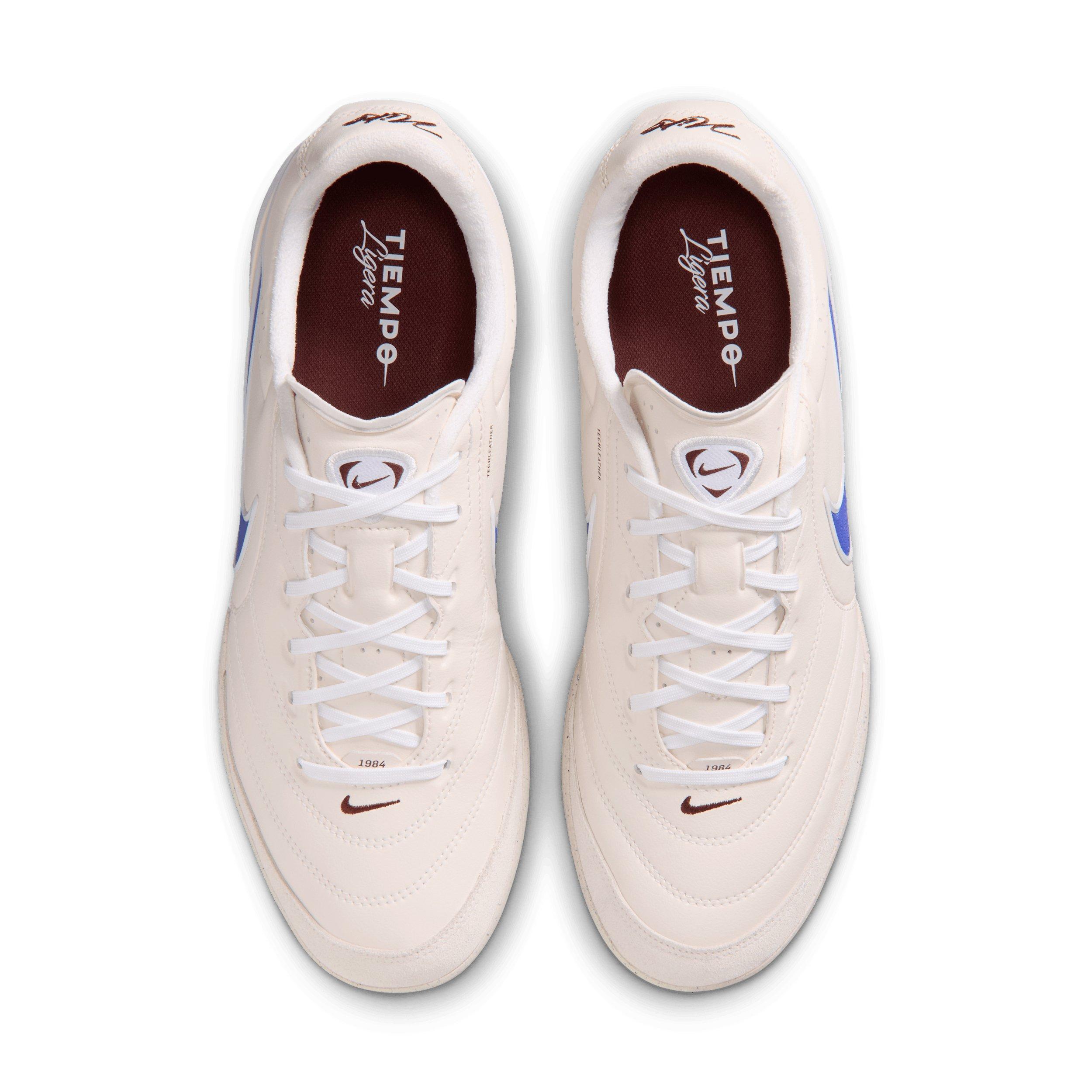 Nike Tiempo Ligera Pro Turf "Chalk/White/Racer Blue" Men's Soccer Shoe - CHALK/WHITE/BLUE Thumbnail View 4