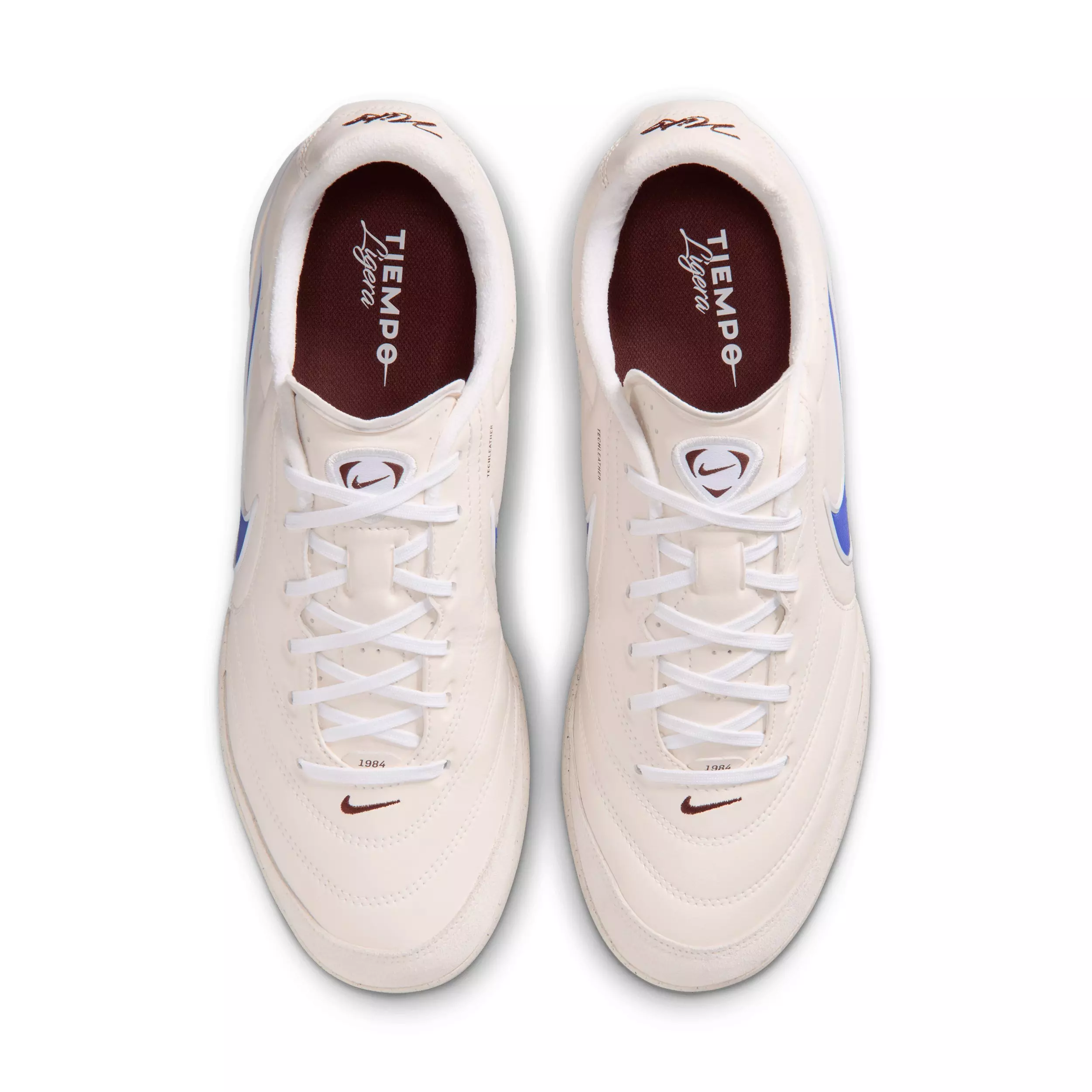 Nike Tiempo Ligera Pro Turf "Chalk/White/Racer Blue" Men's Soccer Shoe - CHALK/WHITE/BLUE