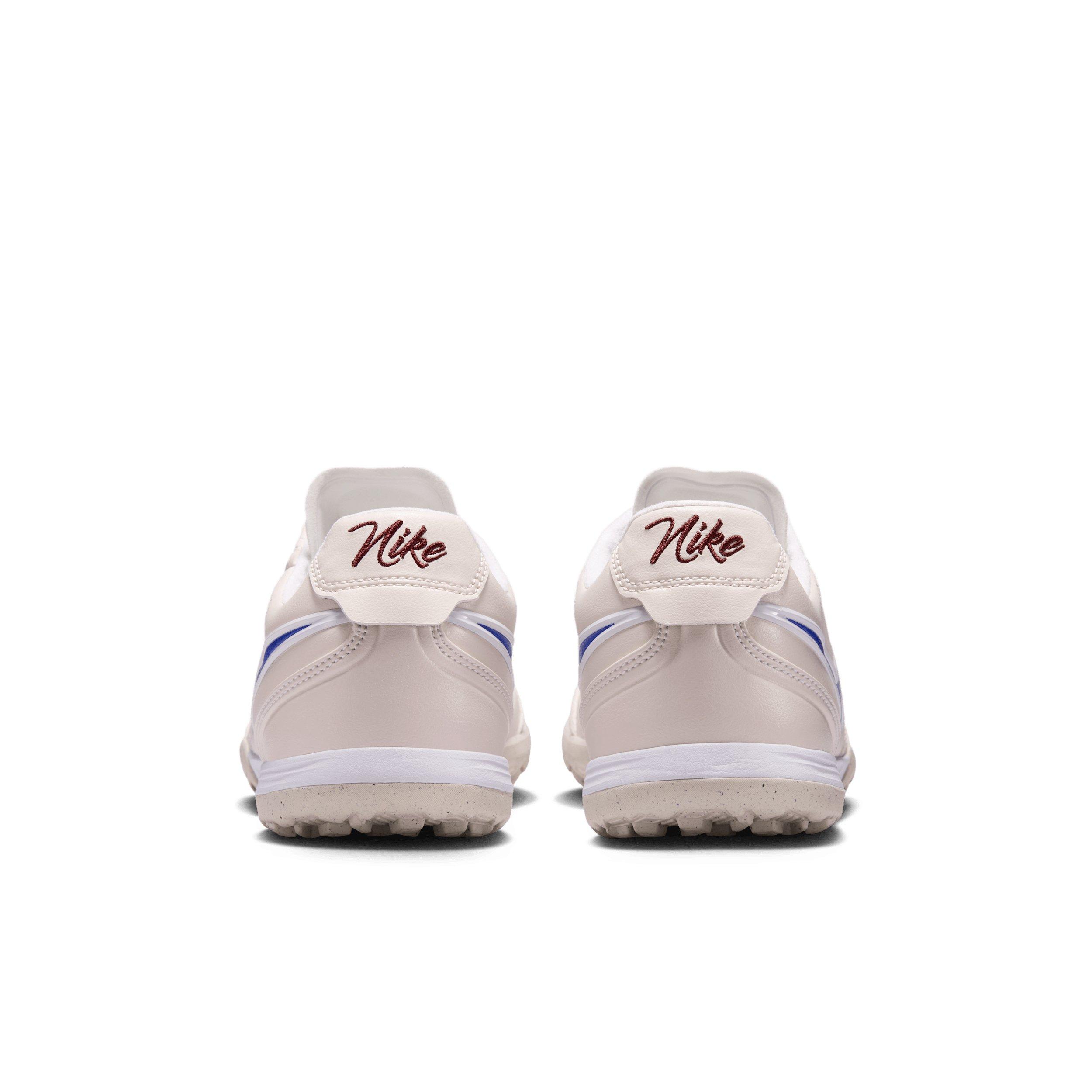 Nike Tiempo Ligera Pro Turf "Chalk/White/Racer Blue" Men's Soccer Shoe - CHALK/WHITE/BLUE Thumbnail View 5