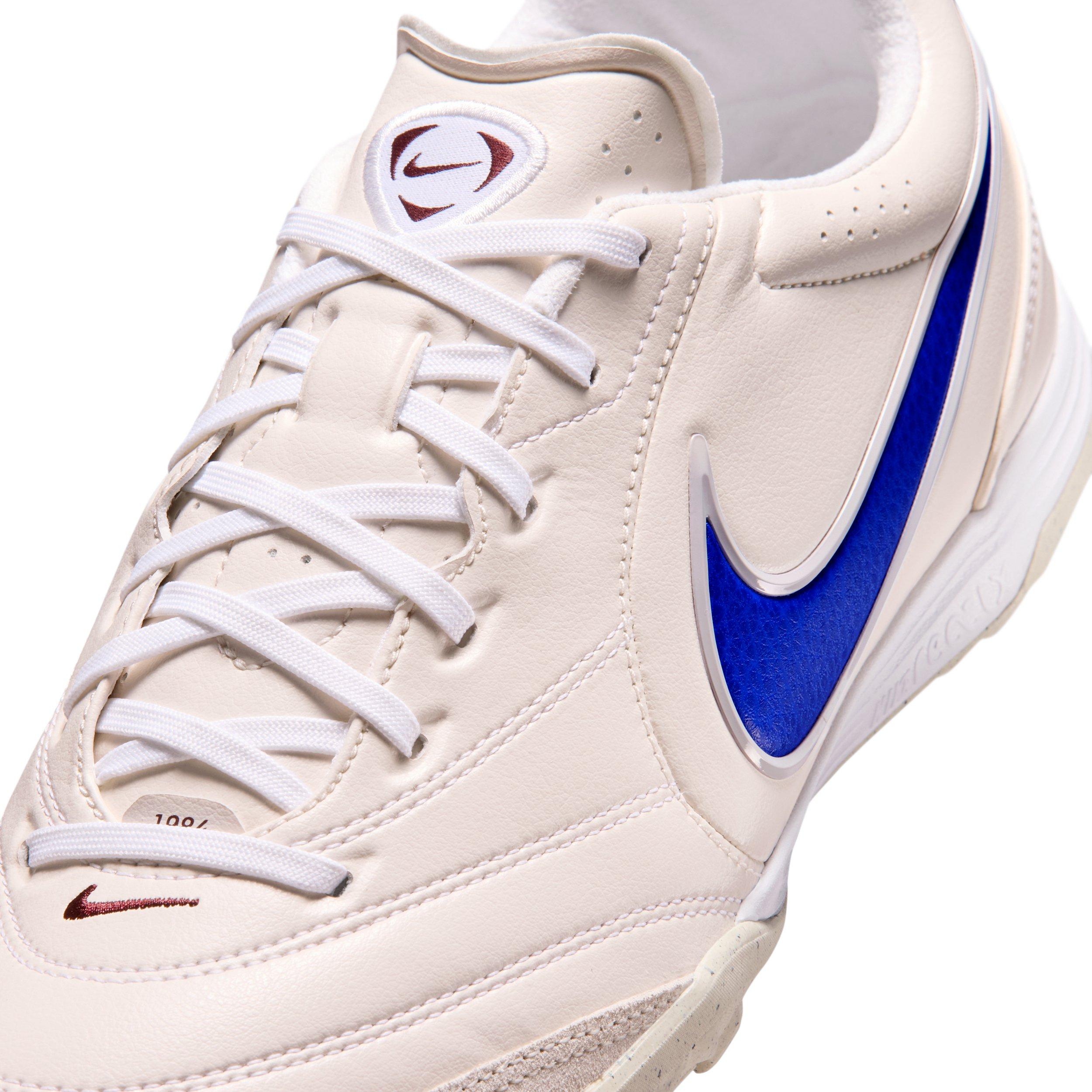 Nike Tiempo Ligera Pro Turf "Chalk/White/Racer Blue" Men's Soccer Shoe - CHALK/WHITE/BLUE Thumbnail View 7