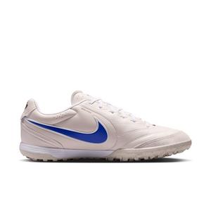 Nike Tiempo Ligera Pro Turf "Chalk/White/Racer Blue" Men's Soccer Shoe - CHALK/WHITE/BLUE