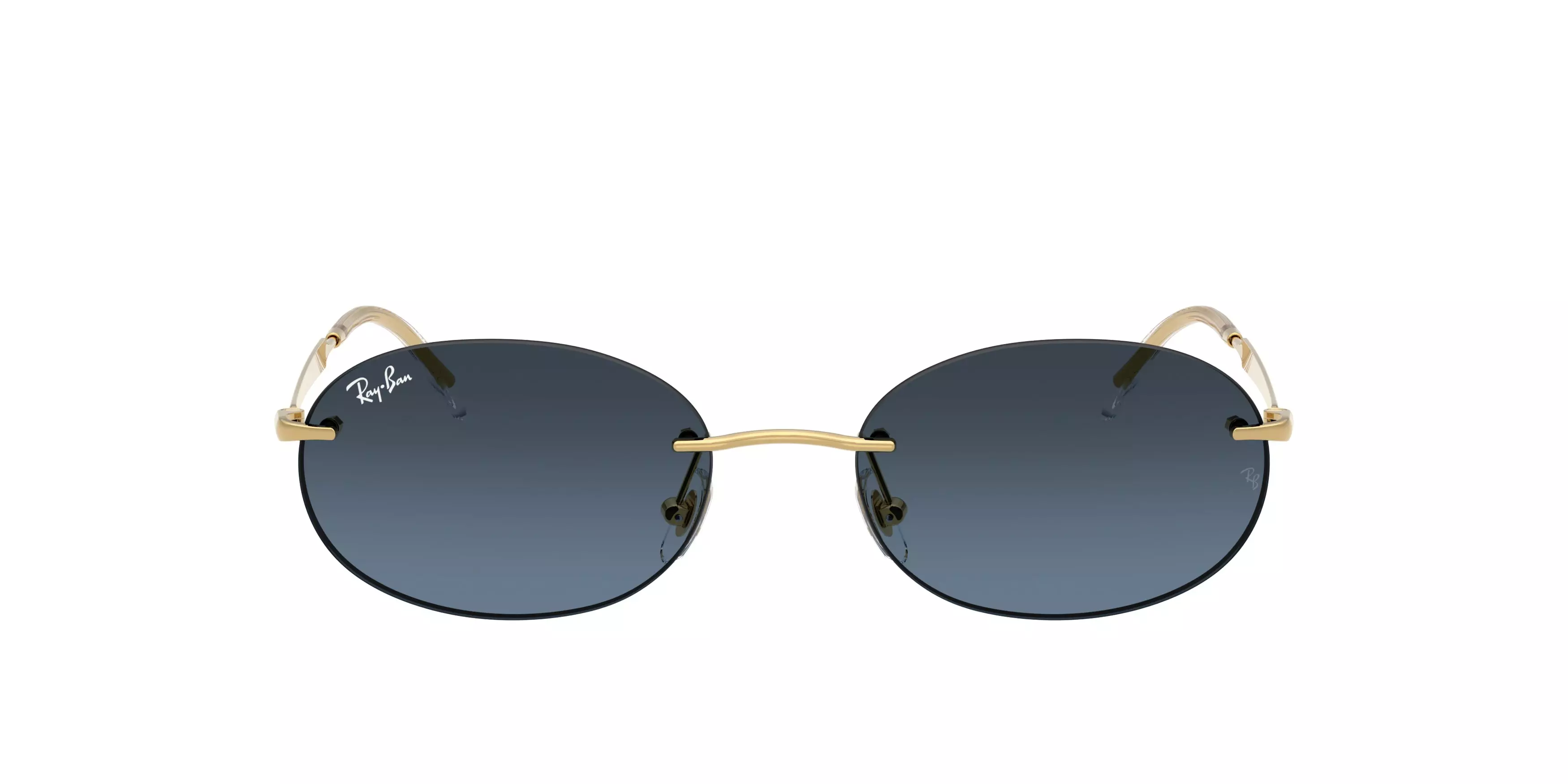 Ray-Ban RB3767 Blue Gradient Dark Grey Sunglasses – Arista Gold - GOLD