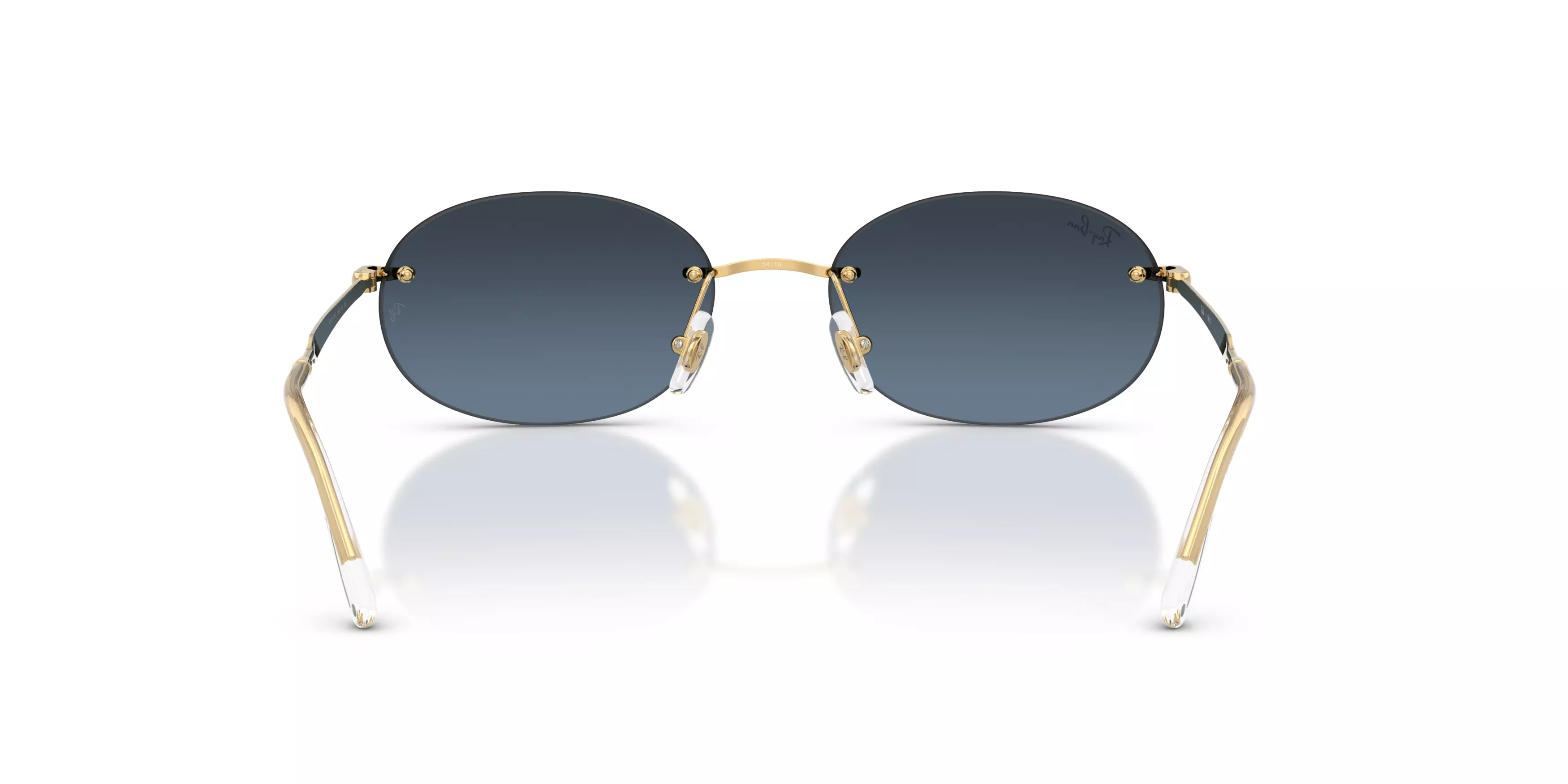 Ray-Ban RB3767 Blue Gradient Dark Grey Sunglasses – Arista Gold - GOLD