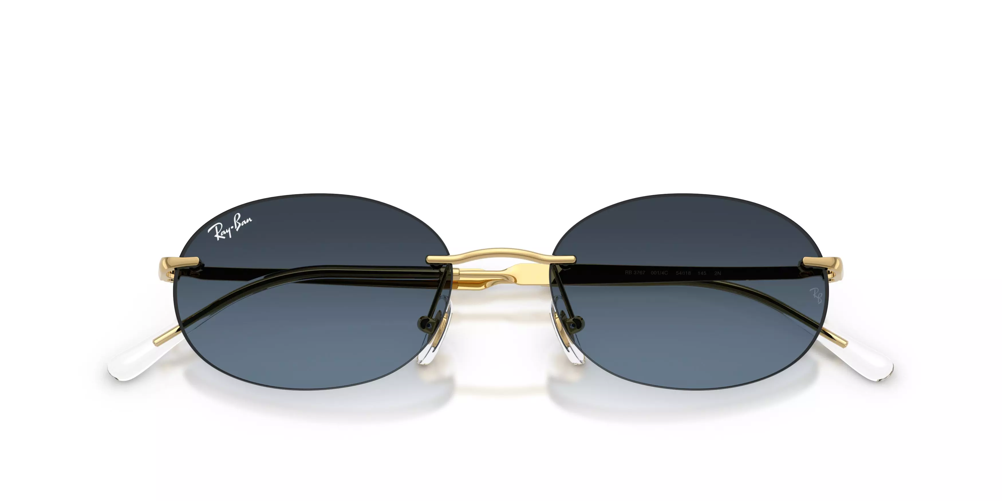 Ray-Ban RB3767 Blue Gradient Dark Grey Sunglasses – Arista Gold - GOLD