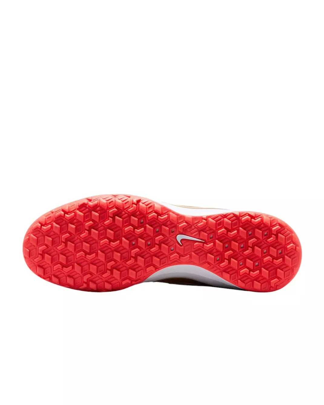 Nike Tiempo Ligera Pro Turf "White/Bright Crimson/Blur" Men's Soccer Shoe - WHITE/CRIMSON/BLUR