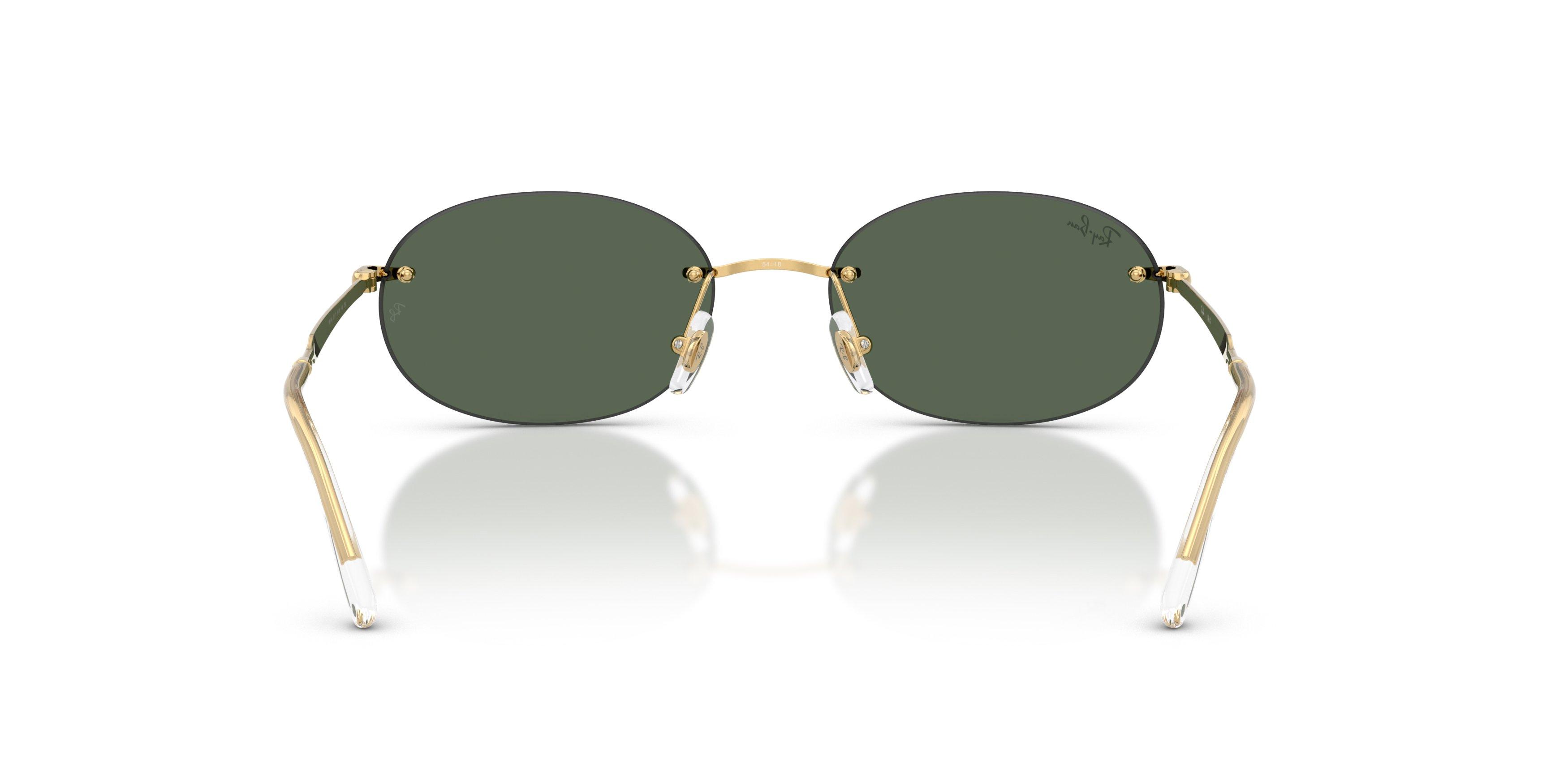 Ray-Ban RB3767 Dark Green Sunglasses &ndash; Arista Gold - GOLD/GREEN Thumbnail View 3