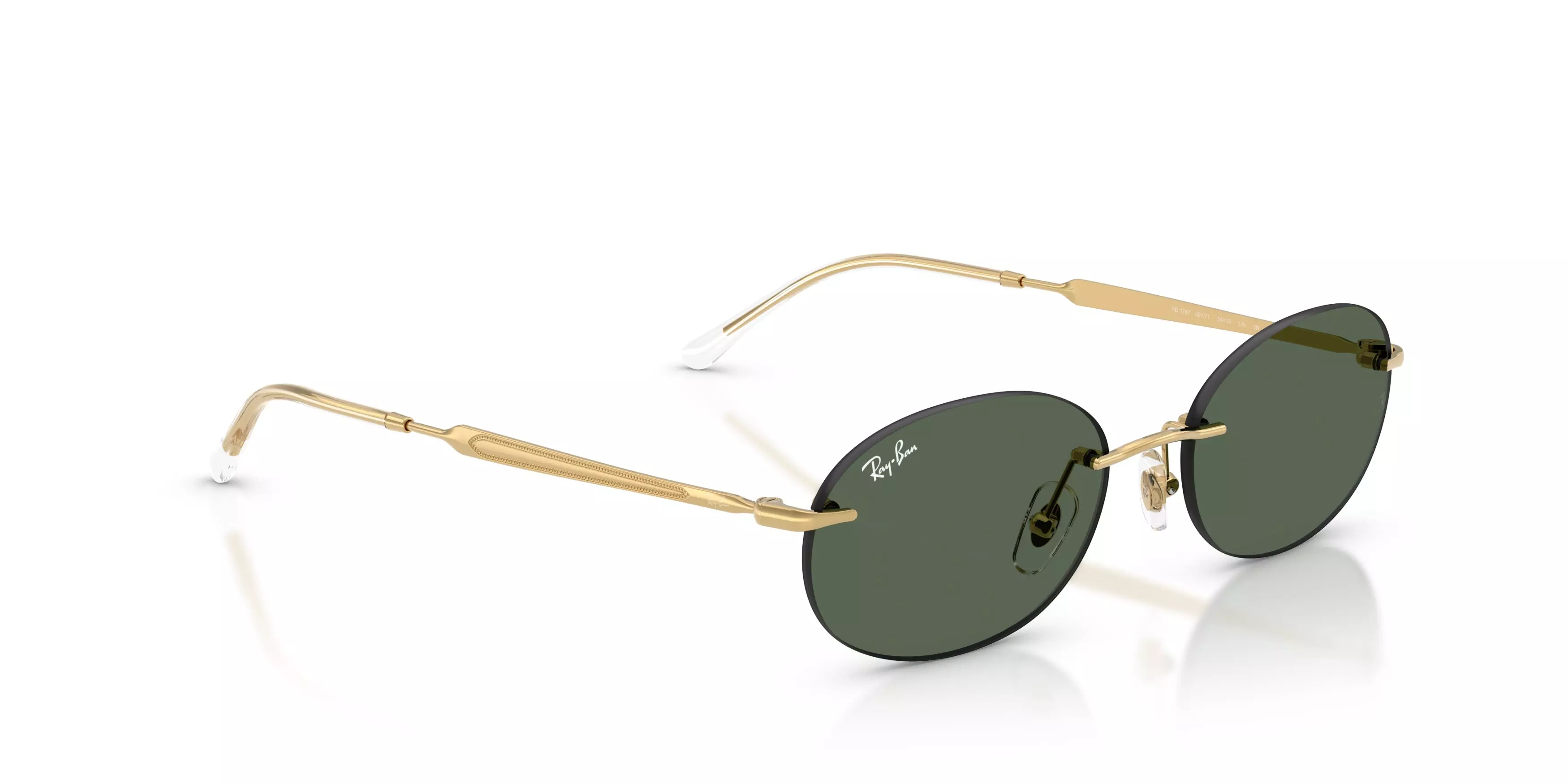Ray-Ban RB3767 Dark Green Sunglasses – Arista Gold - GOLD/GREEN