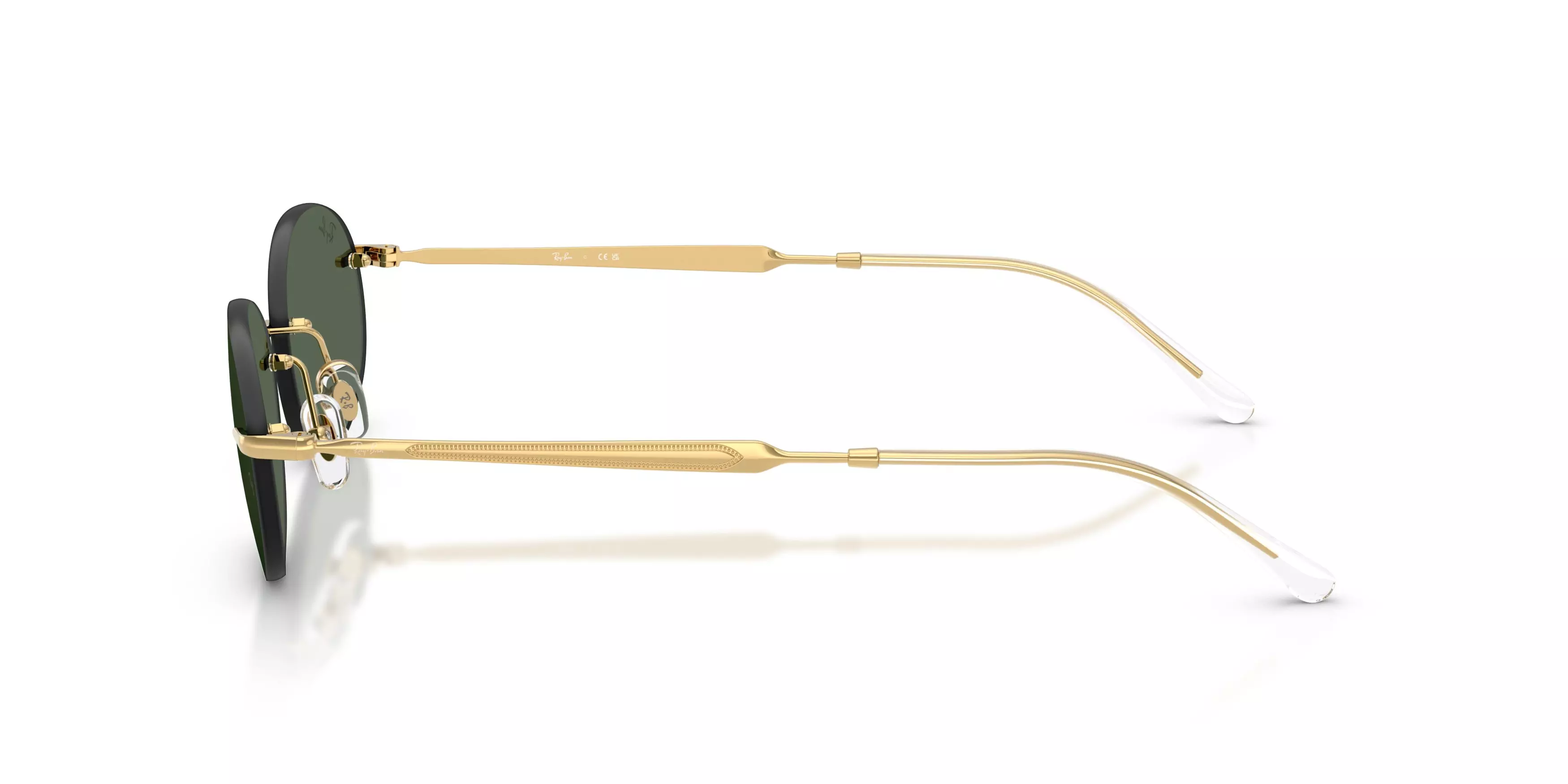Ray-Ban RB3767 Dark Green Sunglasses – Arista Gold - GOLD/GREEN