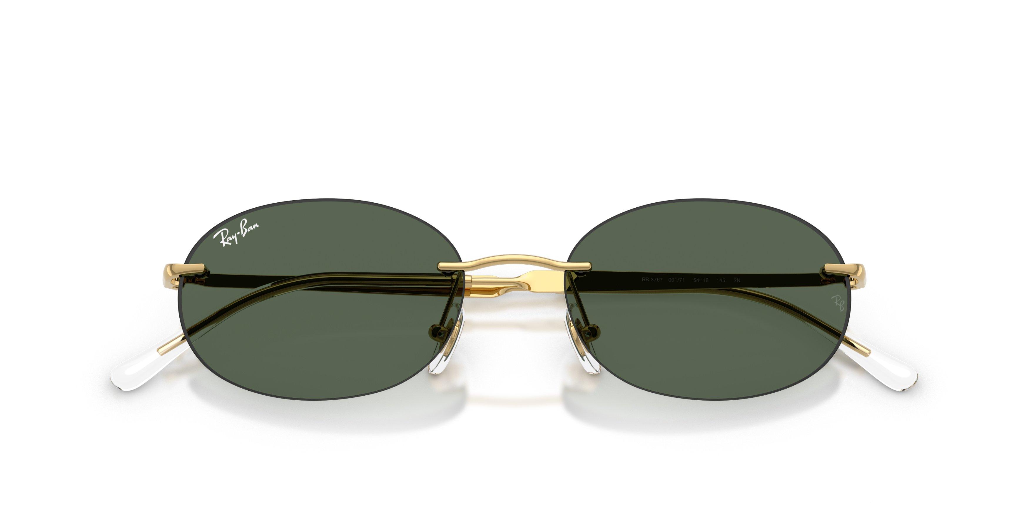 Ray-Ban RB3767 Dark Green Sunglasses &ndash; Arista Gold - GOLD/GREEN Thumbnail View 6