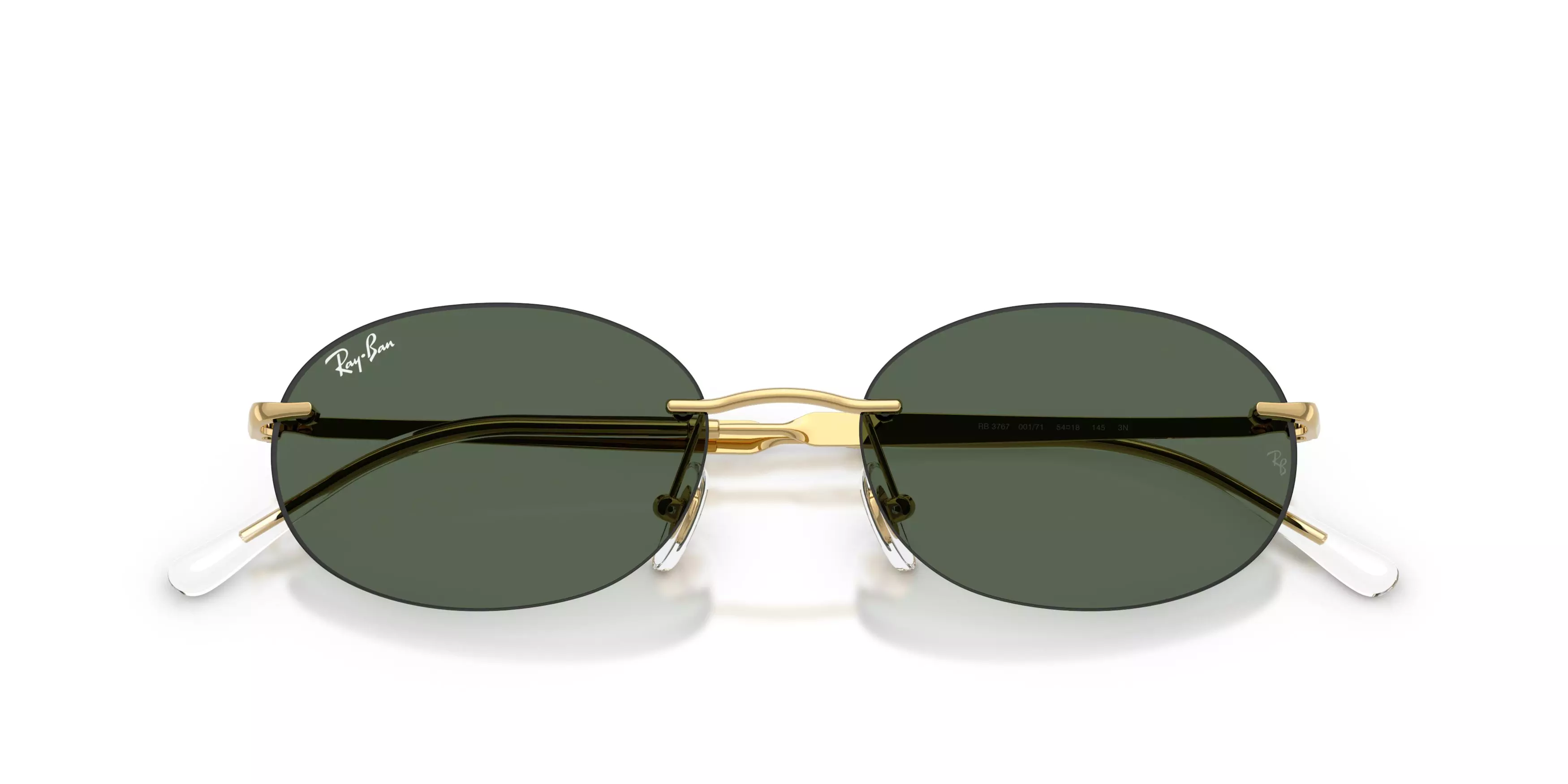 Ray-Ban RB3767 Dark Green Sunglasses – Arista Gold - GOLD/GREEN