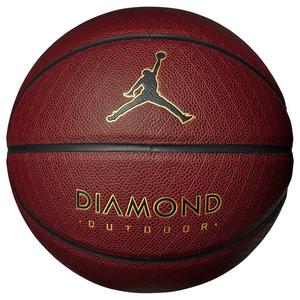 Jordan Diamond Outdoor 8P Basketball-Burgundy