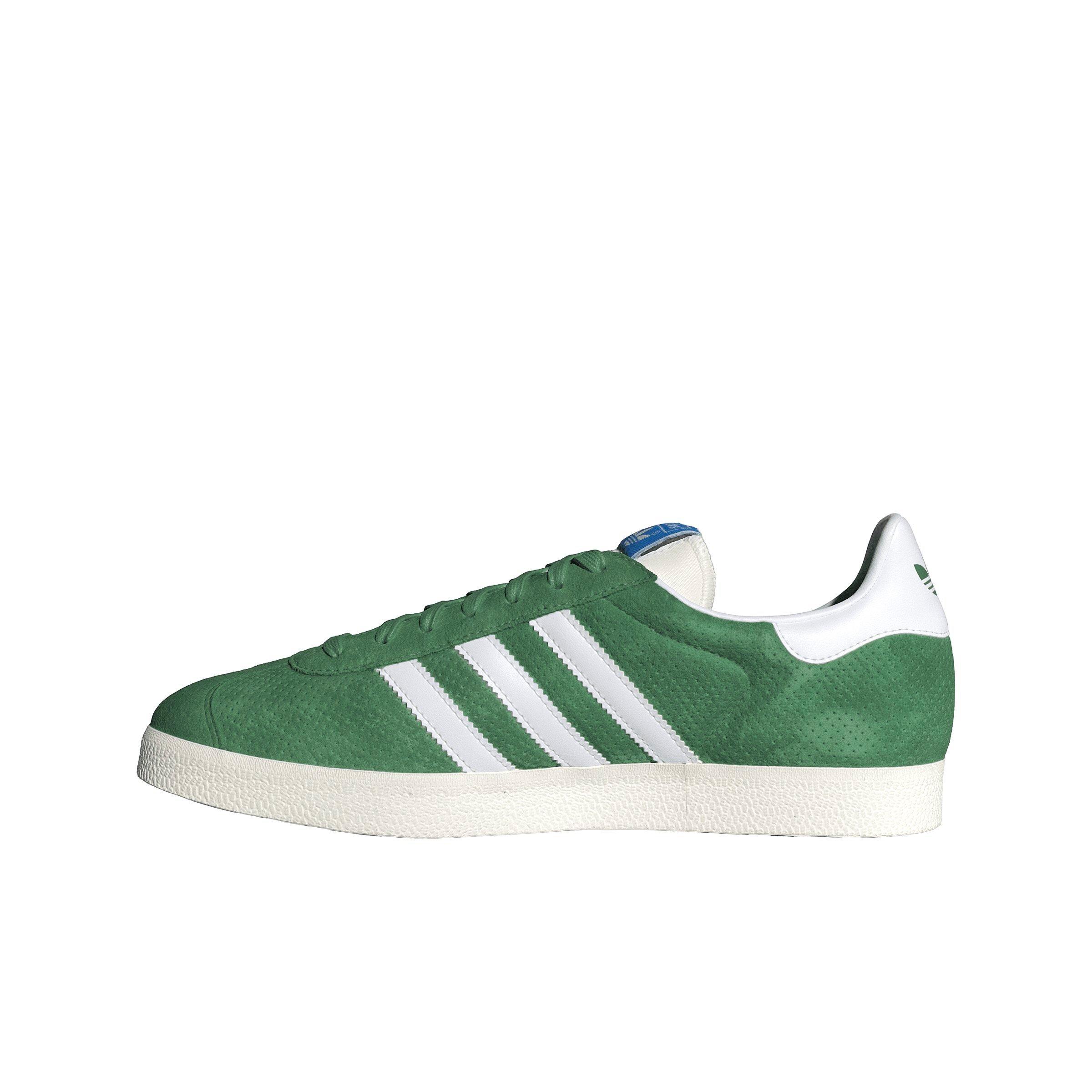 adidas Originals Gazelle "Preloved Green/Ftwr White/Core White" Men's Shoe - GREEN/WHITE/WHITE Thumbnail View 2