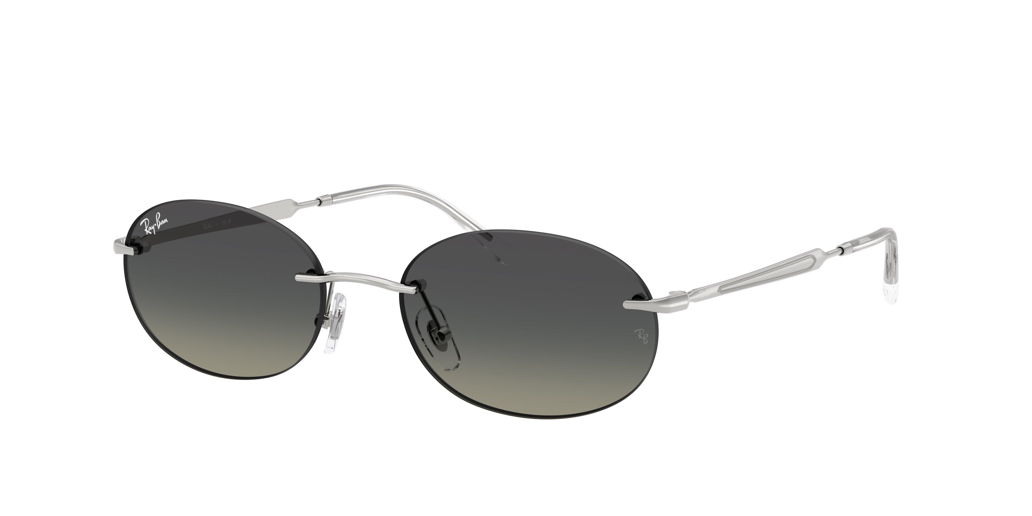 Ray-Ban RB3767 Grey Gradient Sunglasses &ndash; Silver - SILVER Thumbnail View 1