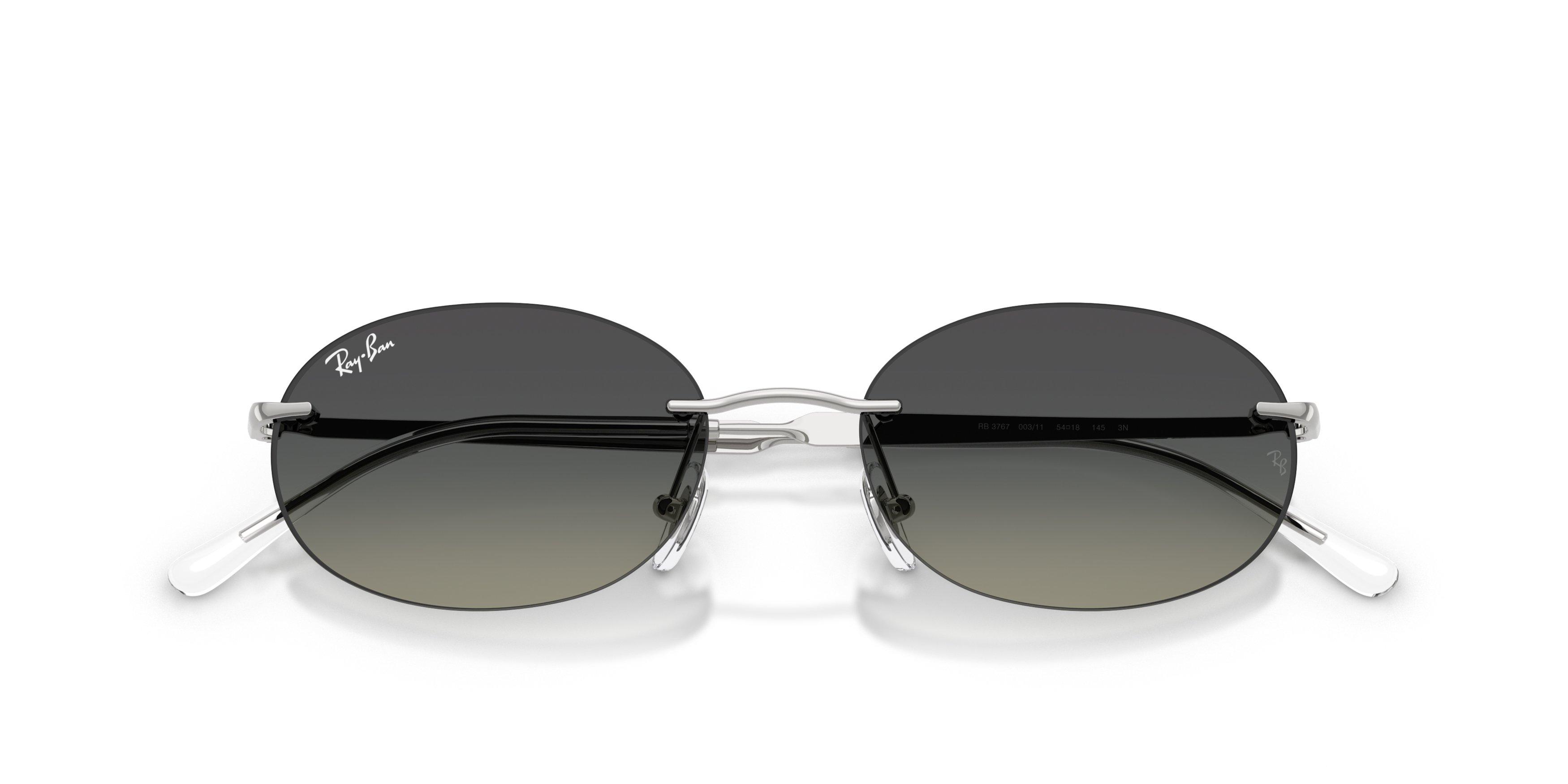 Ray-Ban RB3767 Grey Gradient Sunglasses &ndash; Silver - SILVER Thumbnail View 6