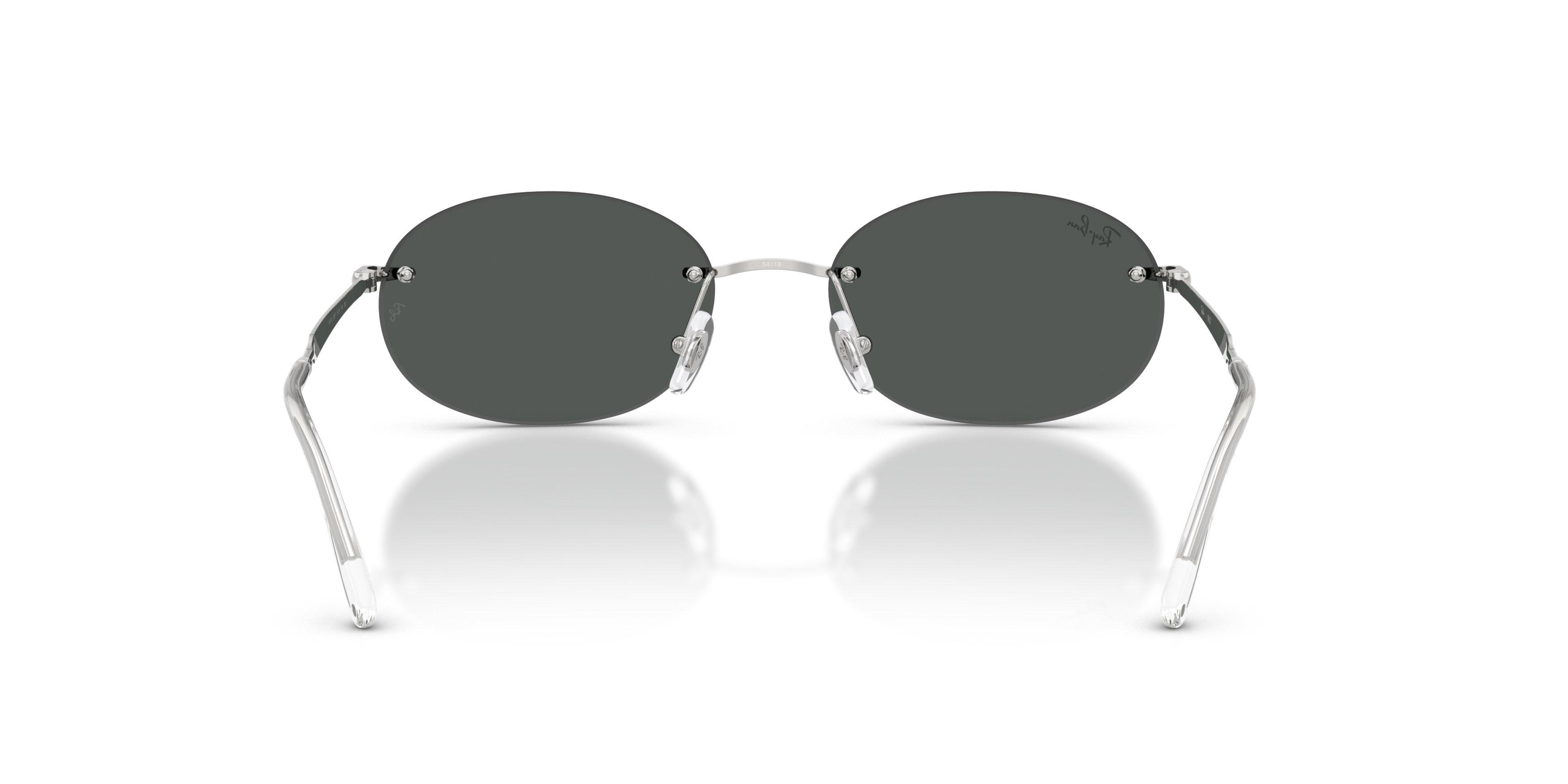 Ray-Ban RB3767 Dark Grey Sunglasses &ndash; Silver - SILVER Thumbnail View 3