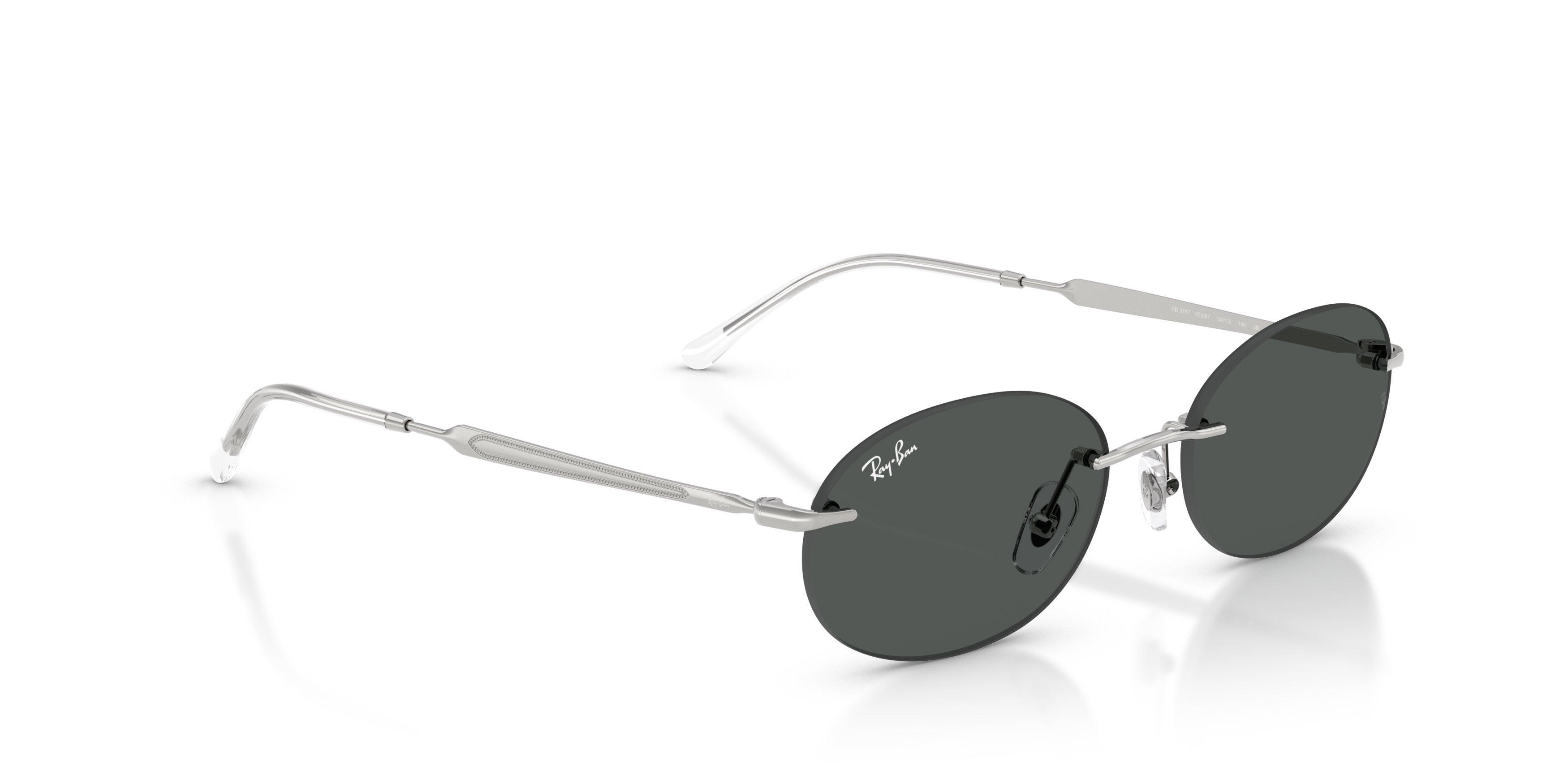 Ray-Ban RB3767 Dark Grey Sunglasses &ndash; Silver - SILVER Thumbnail View 4