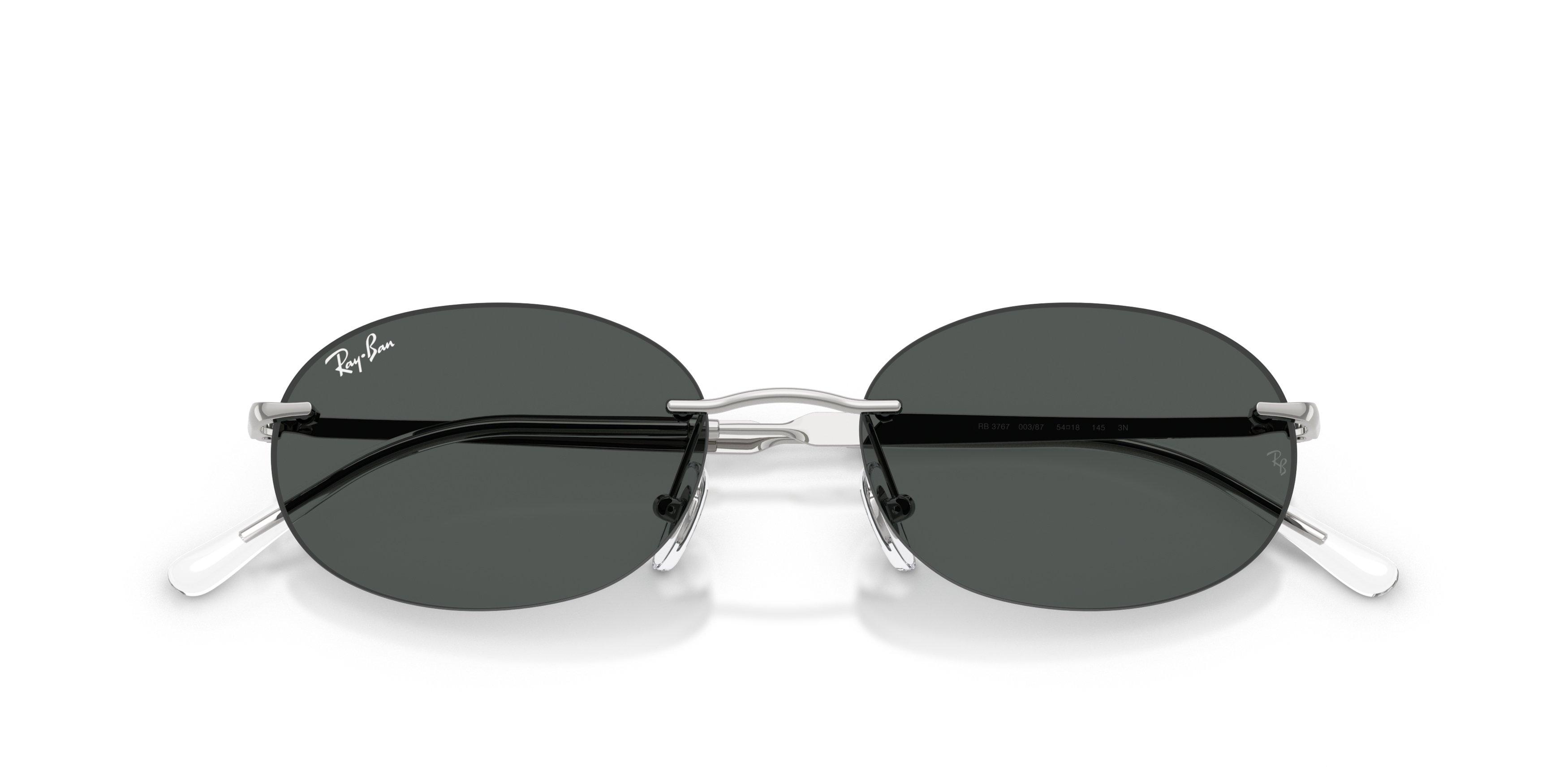 Ray-Ban RB3767 Dark Grey Sunglasses &ndash; Silver - SILVER Thumbnail View 6