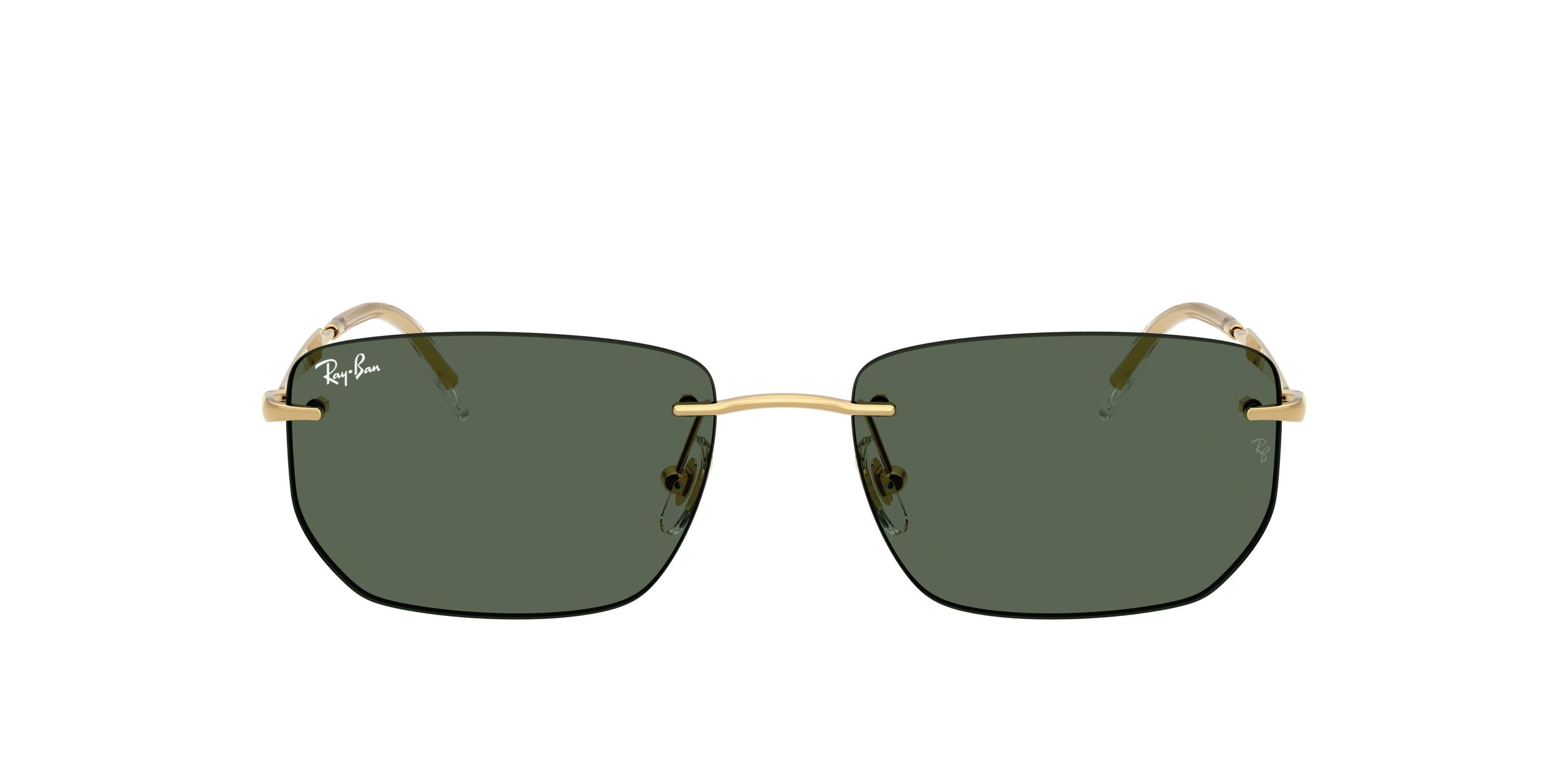 Ray-Ban RB3768 Dark Green Sunglasses &ndash; Arista Gold - GOLD/GREEN Thumbnail View 2