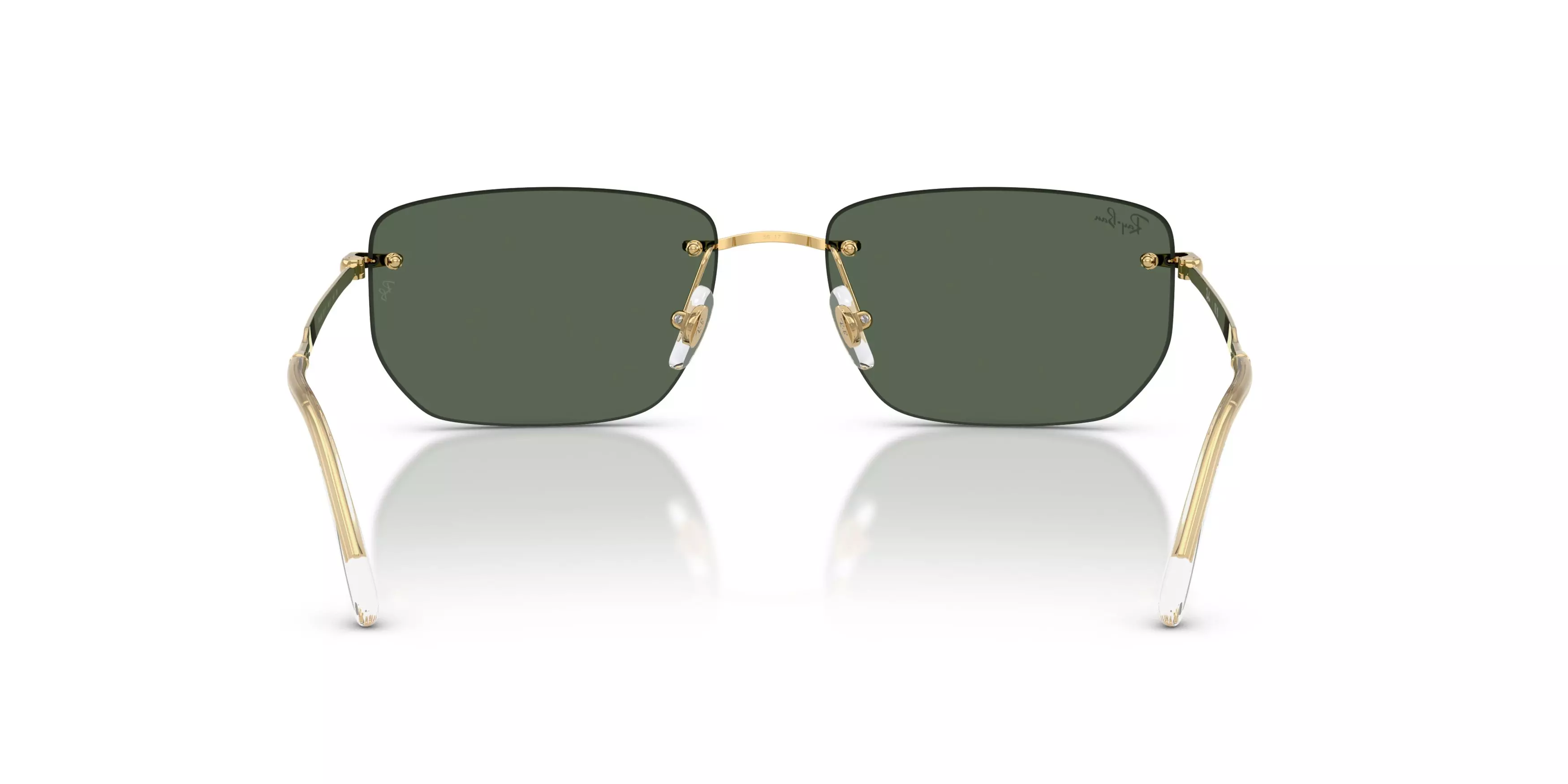 Ray-Ban RB3768 Dark Green Sunglasses – Arista Gold - GOLD/GREEN