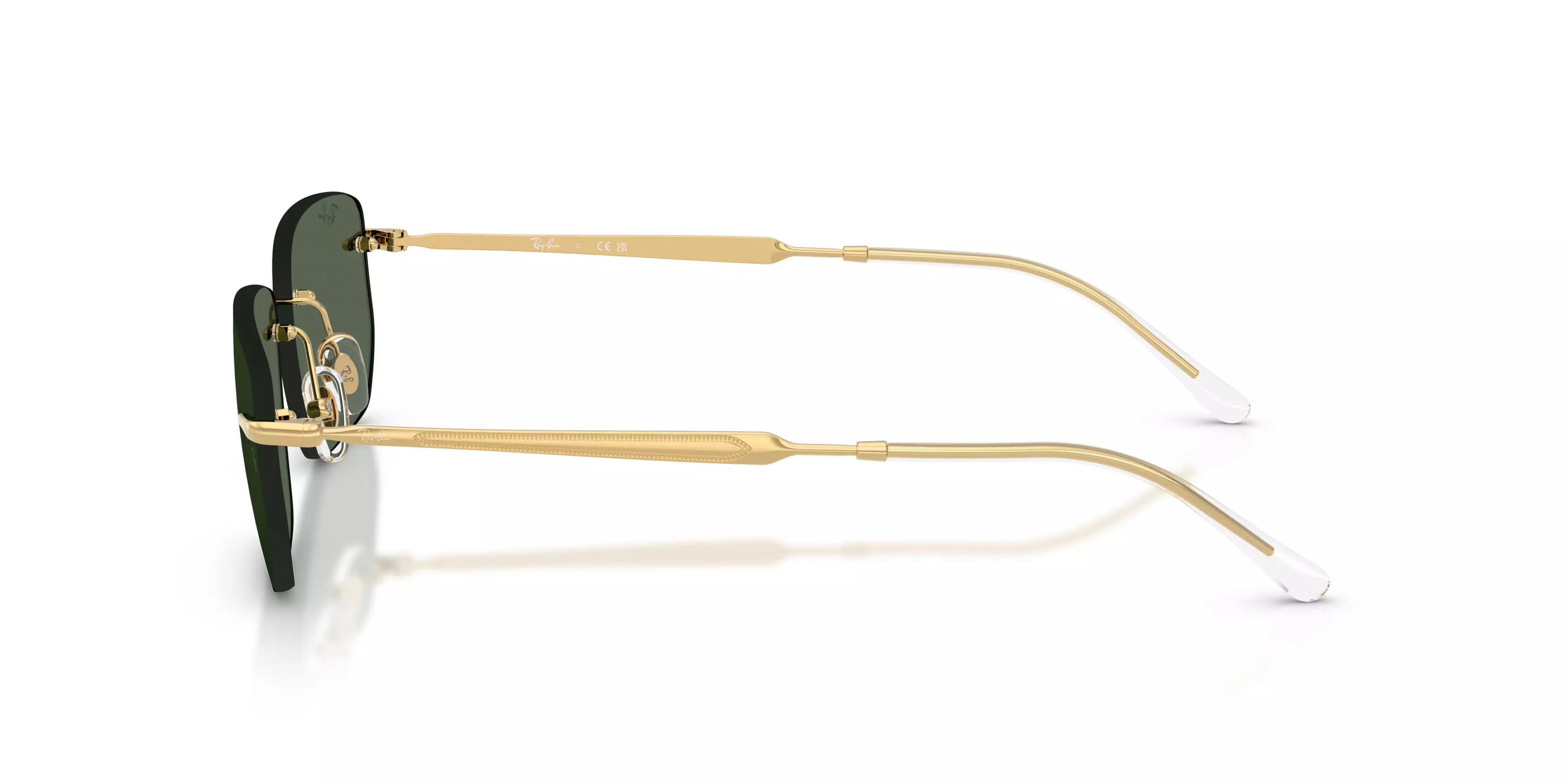 Ray-Ban RB3768 Dark Green Sunglasses – Arista Gold - GOLD/GREEN
