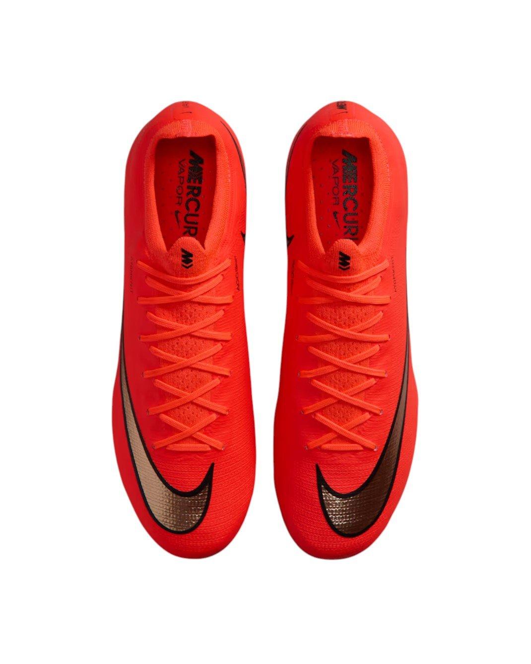 Nike Mercurial Vapor 17 Elite FG "Bright Crimson/Blur" Men's Soccer Cleat - CRIMSON/BLUR