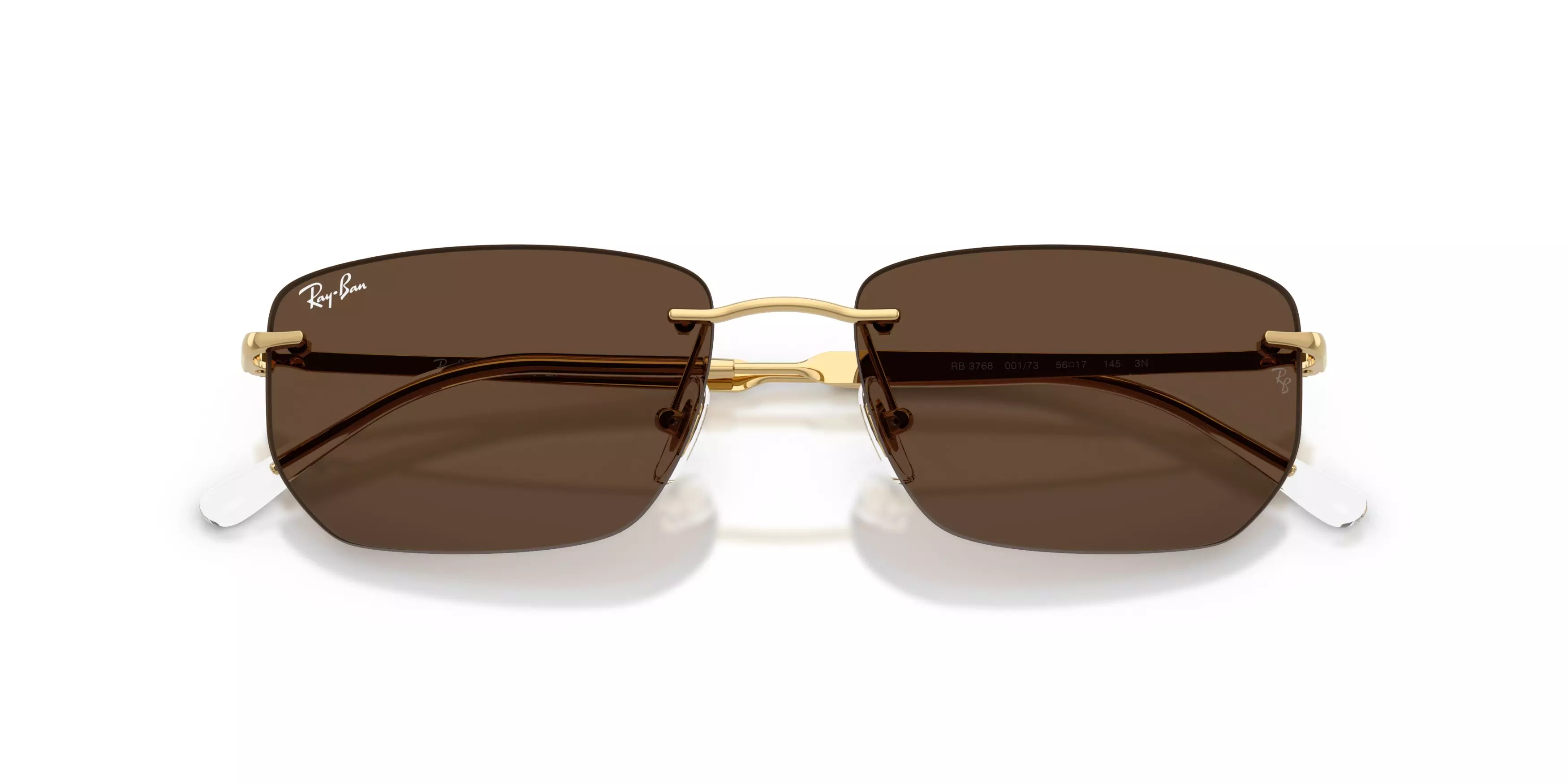 Ray-Ban RB3768 Dark Brown Sunglasses – Arista Gold - DK BROWN