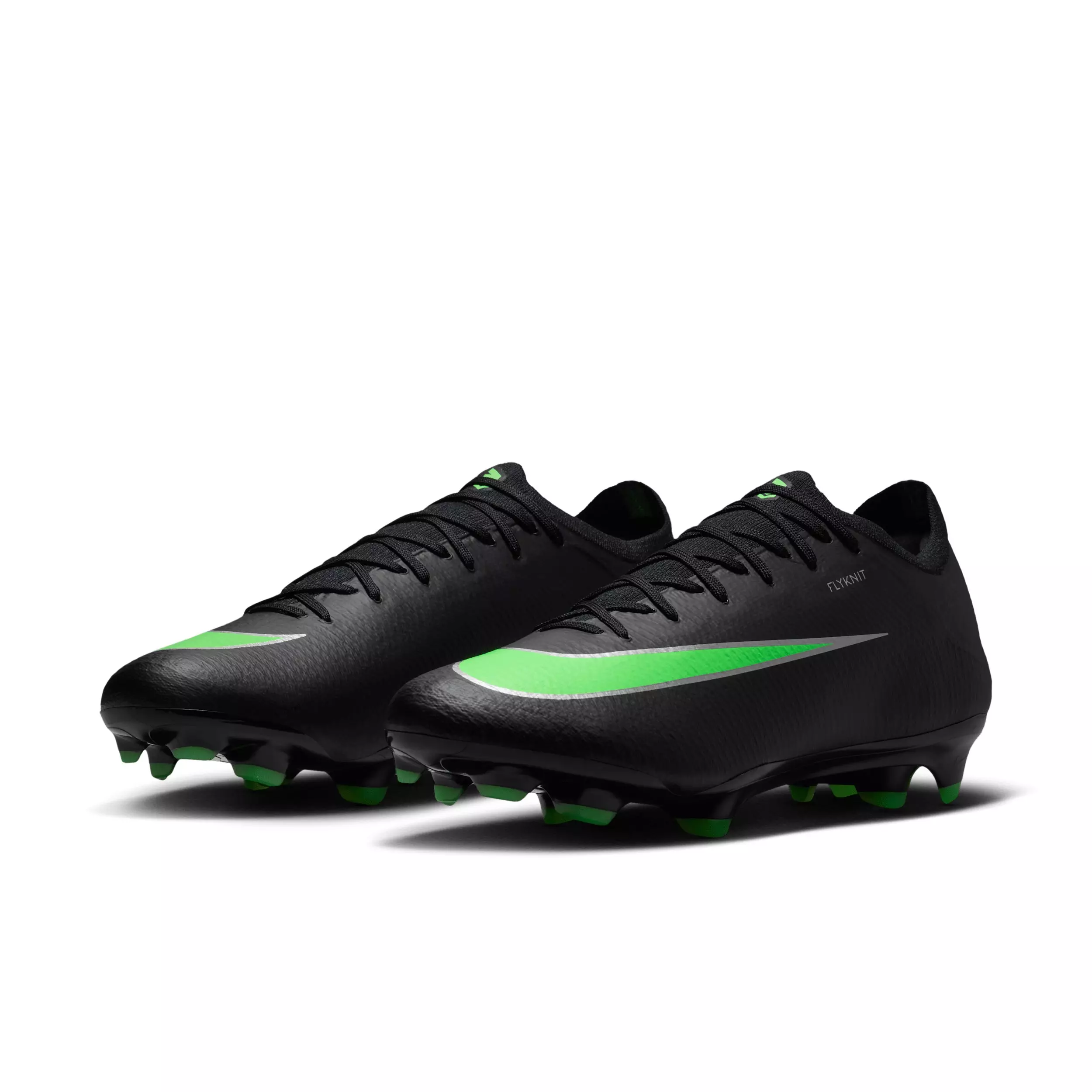 Nike Mercurial Vapor 17 Pro FG "Black/Black/Illusion Green" Men's Soccer Cleat - BLACK/BLACK/GREEN