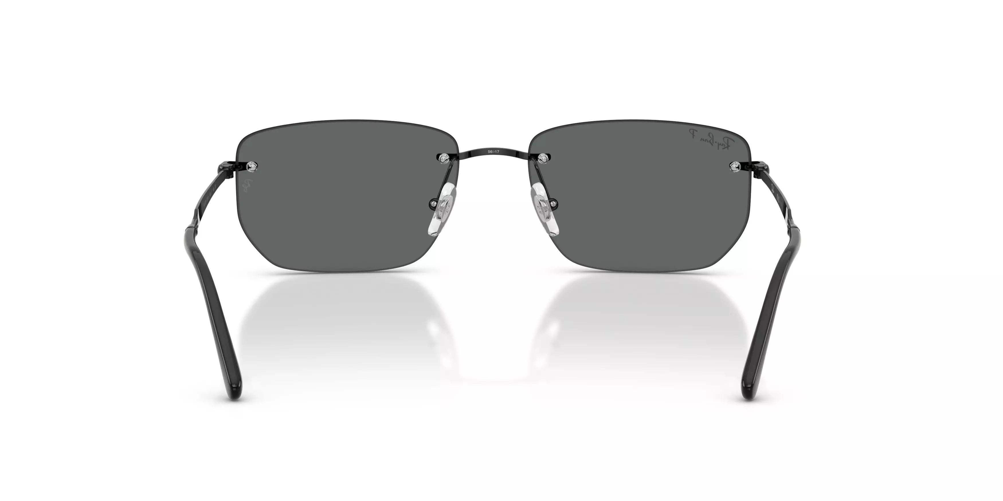 Ray-Ban RB3768 Dark Grey Polarized Sunglasses – Black - BLACK/GREY