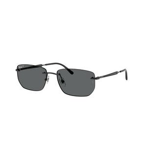 Ray-Ban RB3768 Dark Grey Polarized Sunglasses – Black