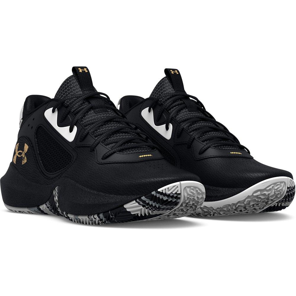 under armour black gold shoes