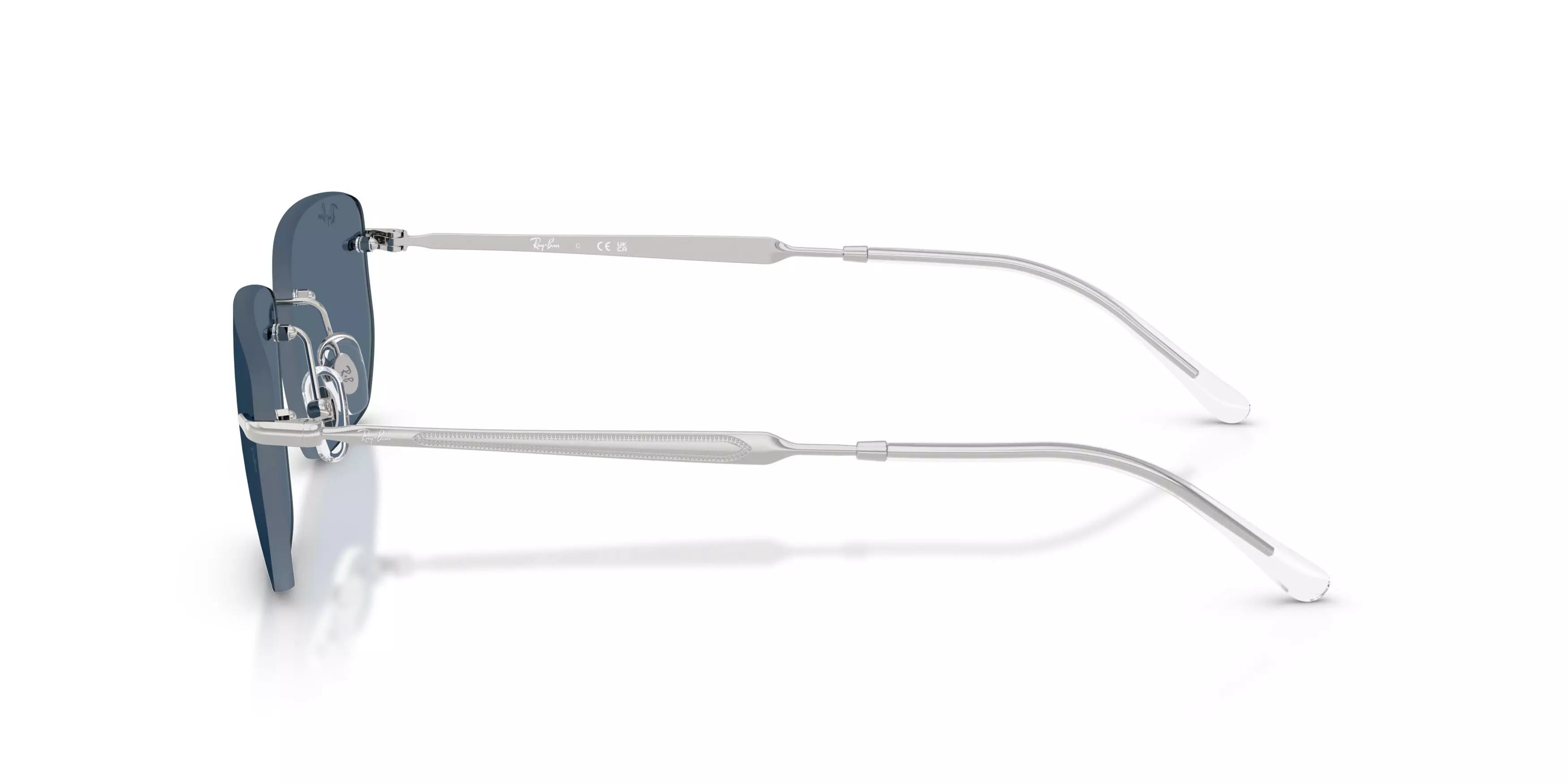 Ray-Ban RB3768 Dark Blue Sunglasses – Silver - SILVER/BLUE