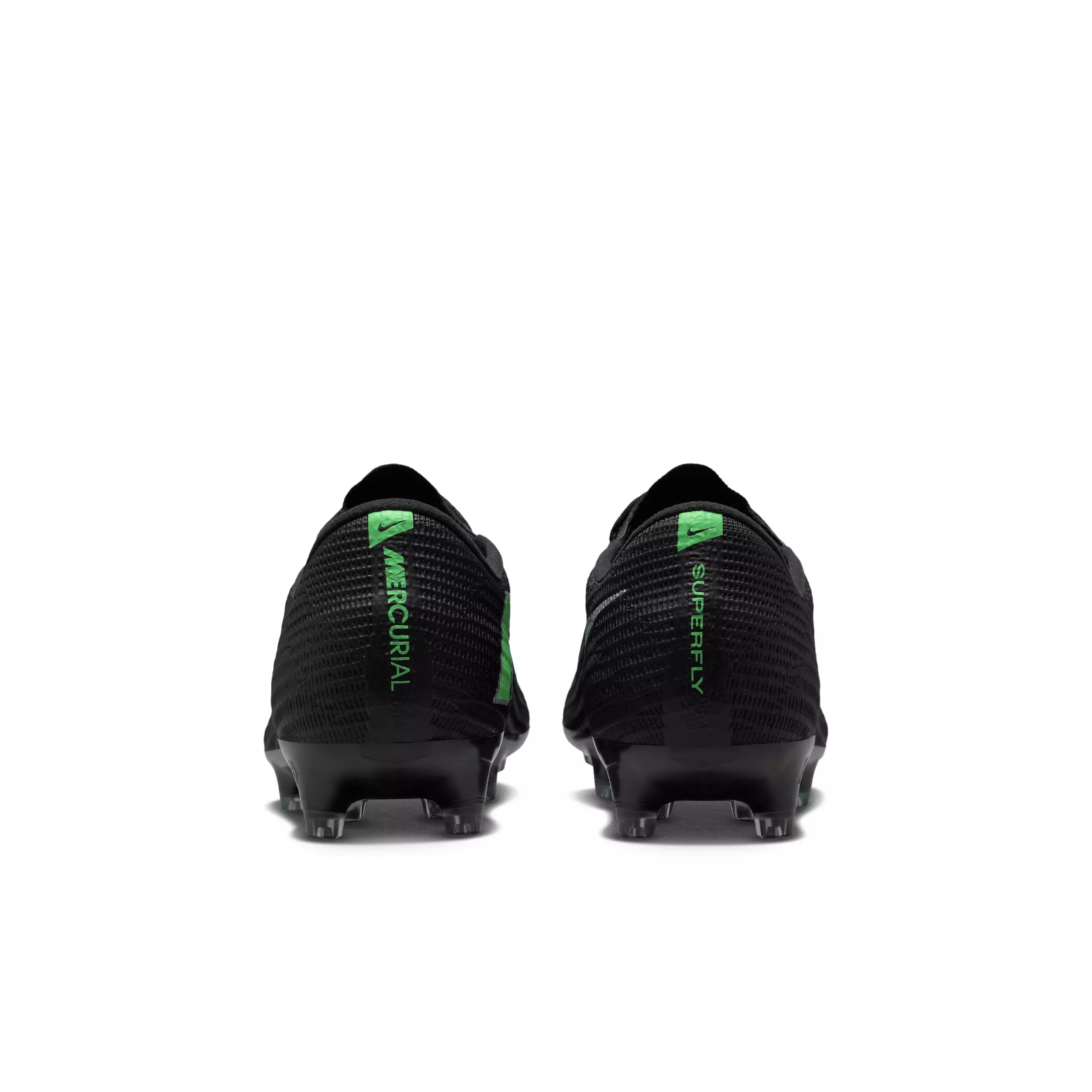 Nike Mercurial Superfly 11 Elite AG "Black/Black/Illusion Green" Men's Soccer Cleat - BLACK/BLACK/GREEN