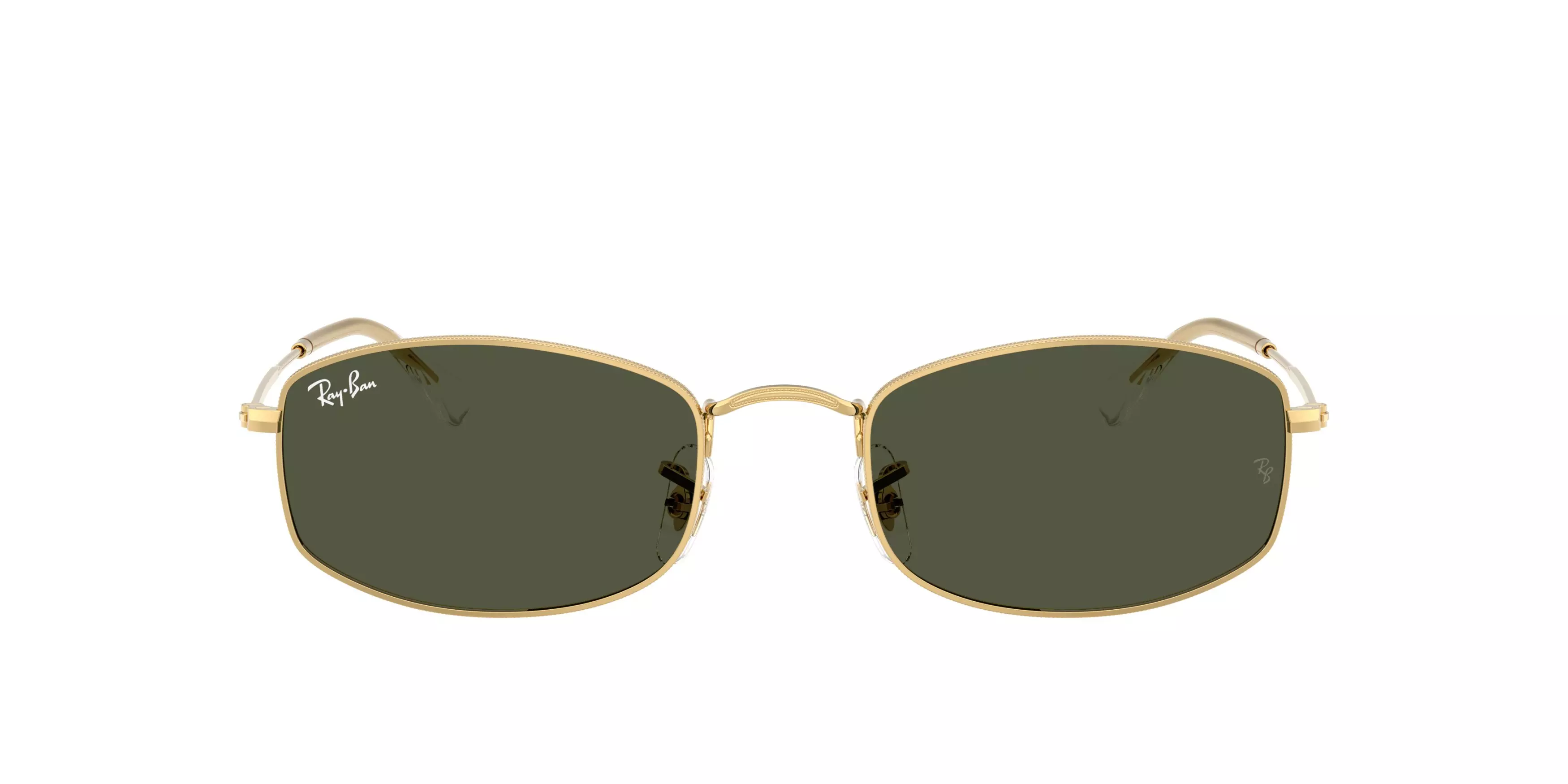 Ray-Ban RB3832 Green Sunglasses – Arista Gold - GOLD/GREEN