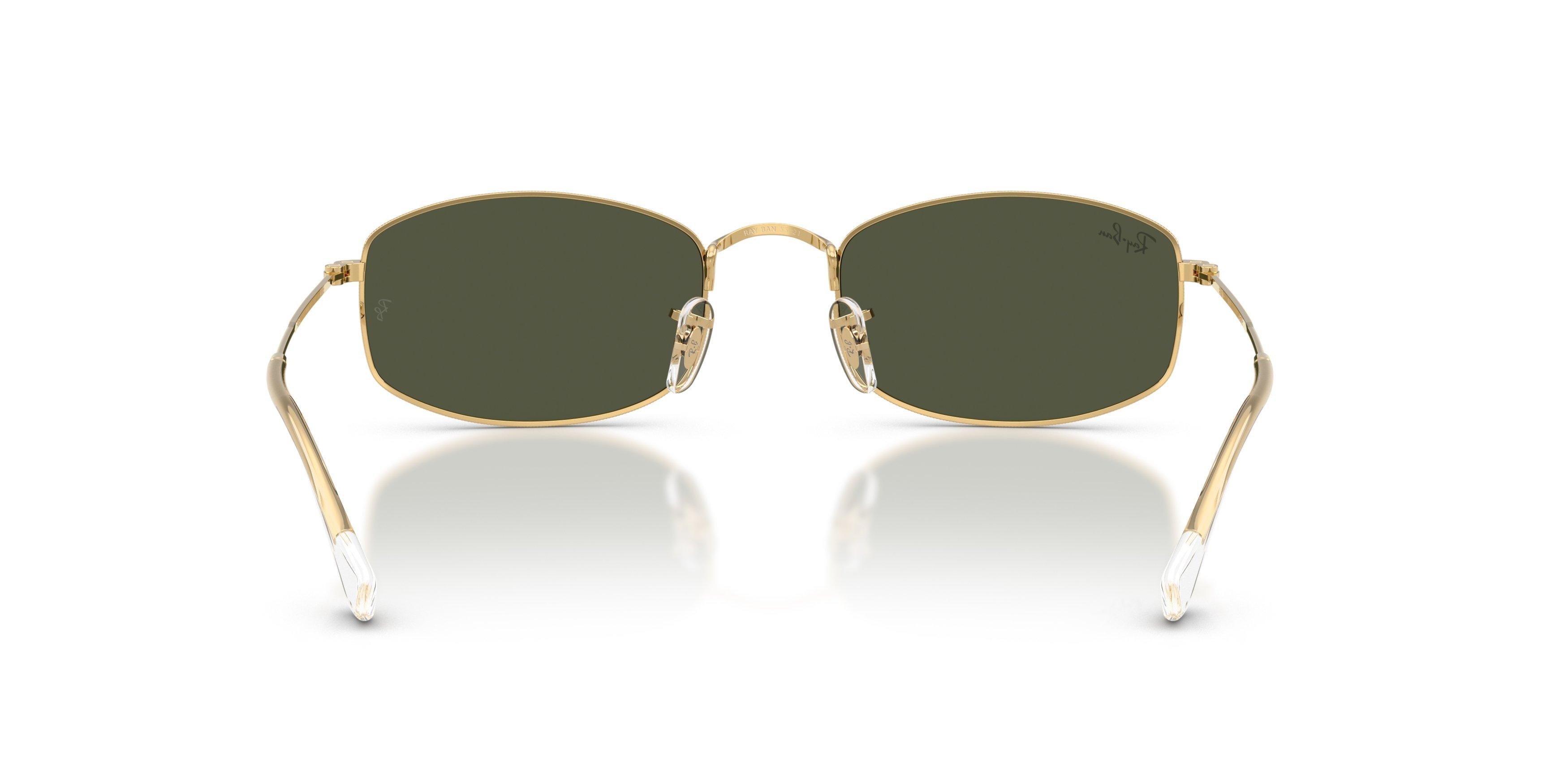 Ray-Ban RB3832 Green Sunglasses &ndash; Arista Gold - GOLD/GREEN Thumbnail View 3