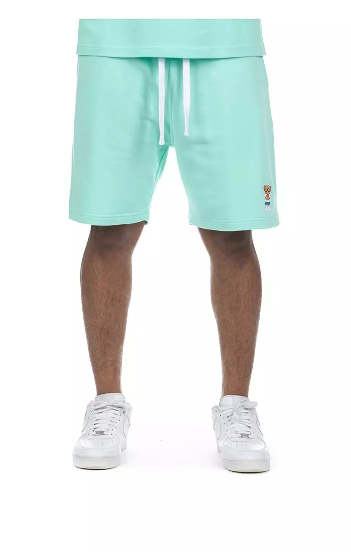 Hustle Gang Men's Clean Bear Short - GREEN
