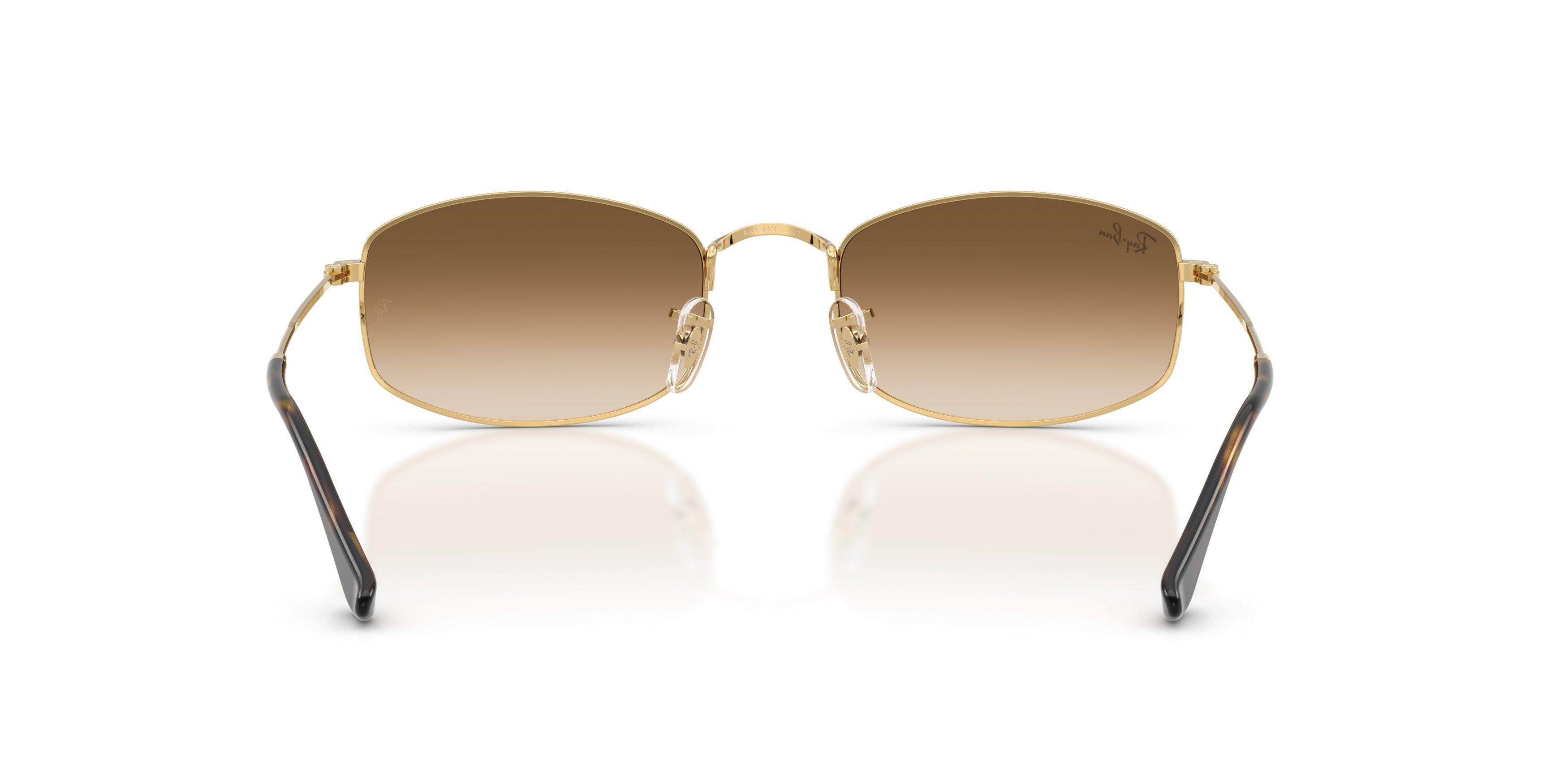 Ray-Ban RB3832 Clear Brown Gradient Sunglasses &ndash; Arista Gold - GOLD/BROWN Thumbnail View 3
