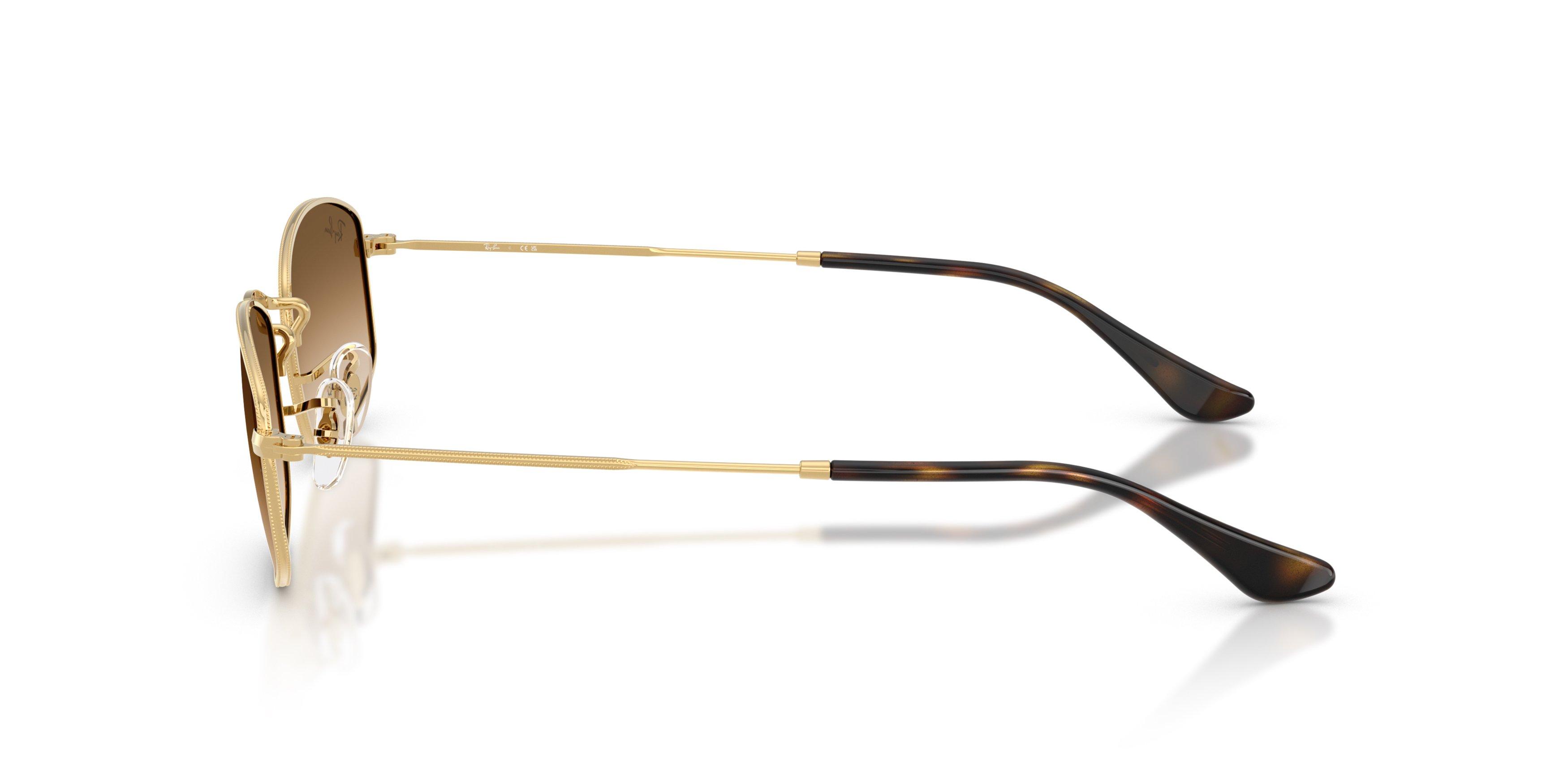 Ray-Ban RB3832 Clear Brown Gradient Sunglasses &ndash; Arista Gold - GOLD/BROWN Thumbnail View 5