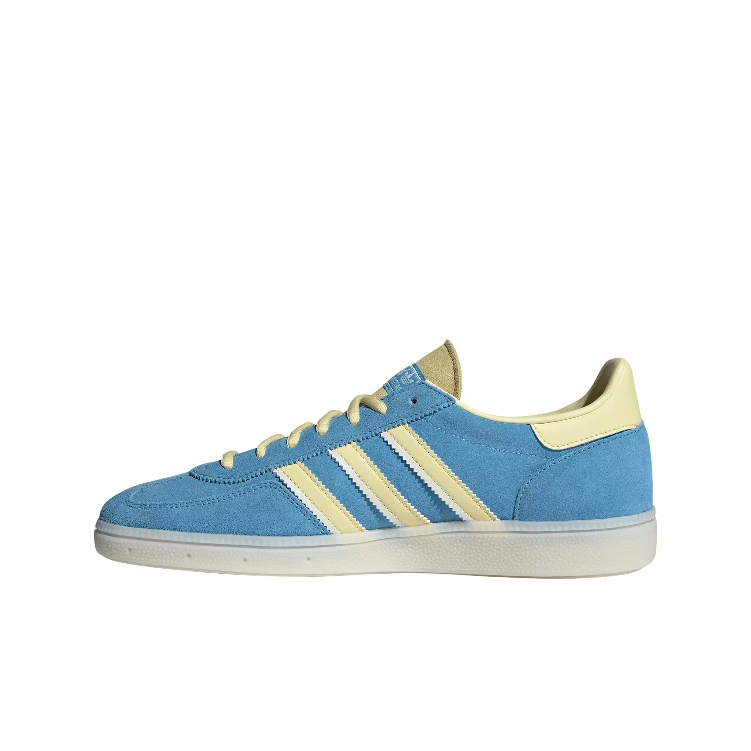 adidas Originals Handball Spezial "Semi Blue Burst/Almost Yellow/Crystal White" Men's Shoe - BLUE/YELLOW/WHITE