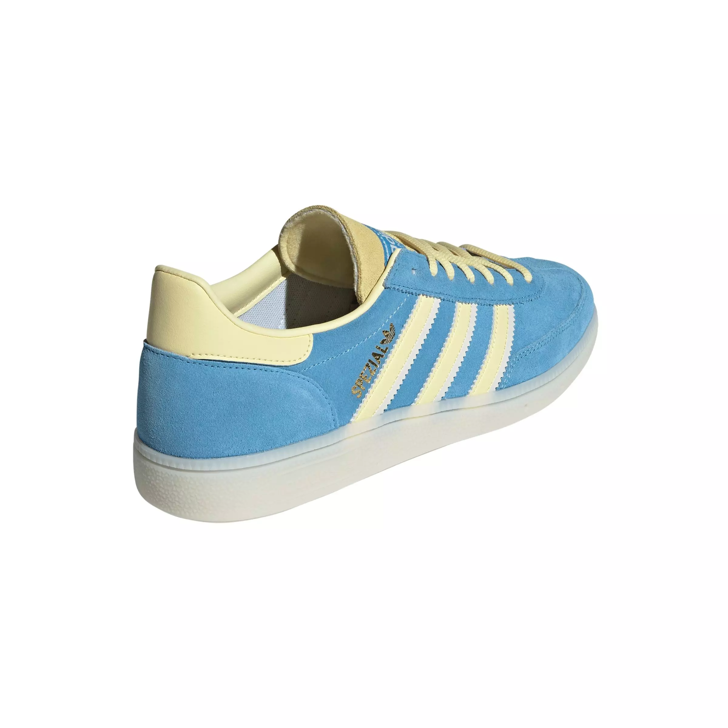 adidas Originals Handball Spezial "Semi Blue Burst/Almost Yellow/Crystal White" Men's Shoe - BLUE/YELLOW/WHITE