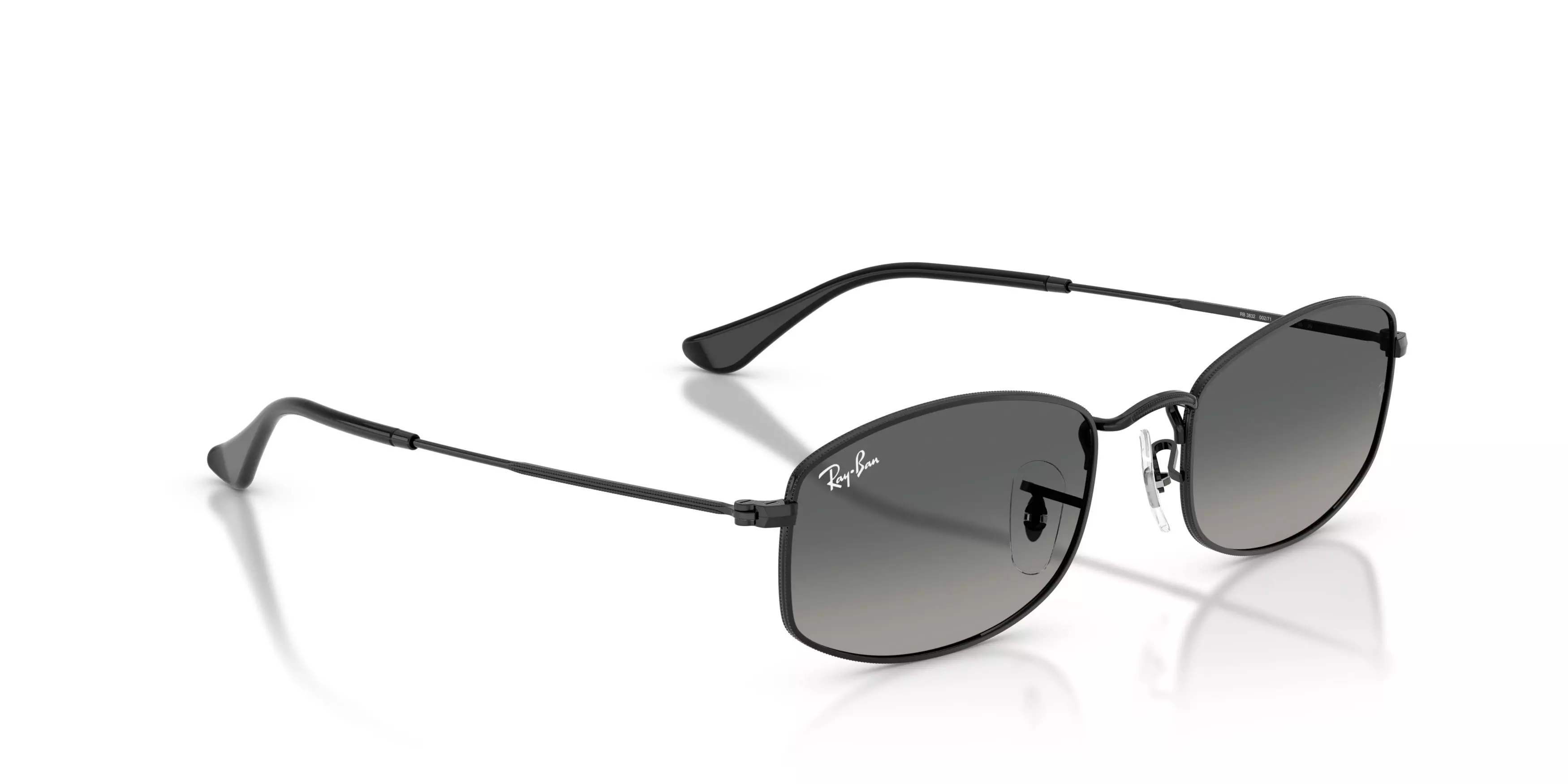 Ray-Ban RB3832 Grey Gradient Sunglasses – Black - BLACK/GREY